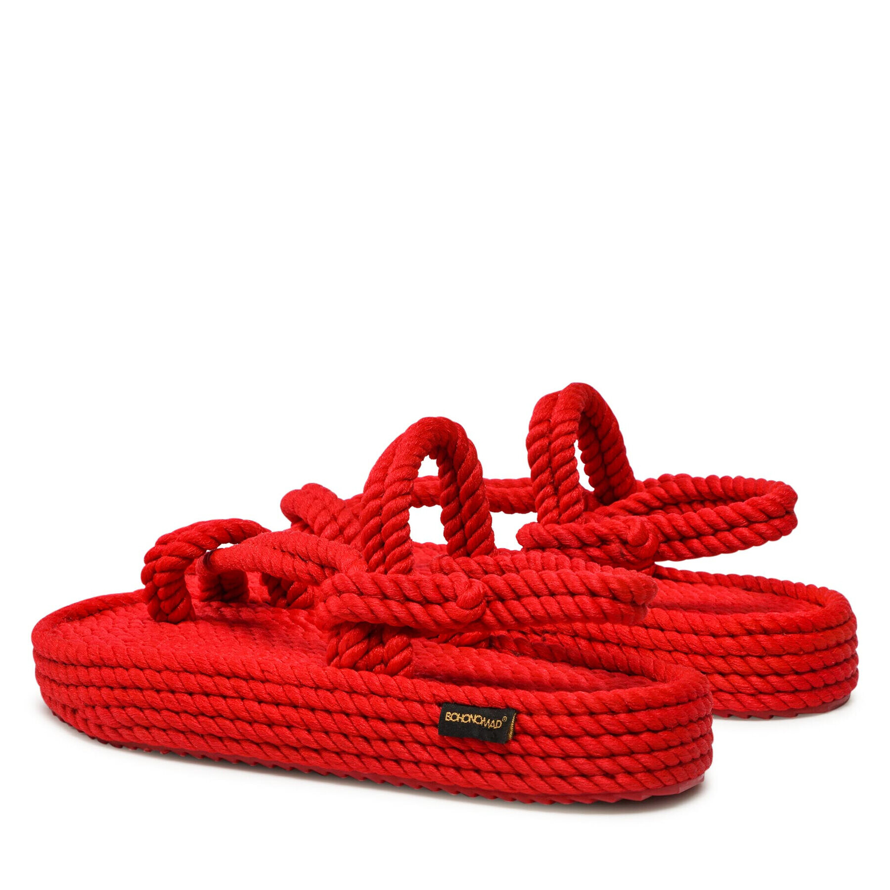 Bohonomad Сандали Hawaii Platform Sandal HAW.0015.PRS Червен - Pepit.bg