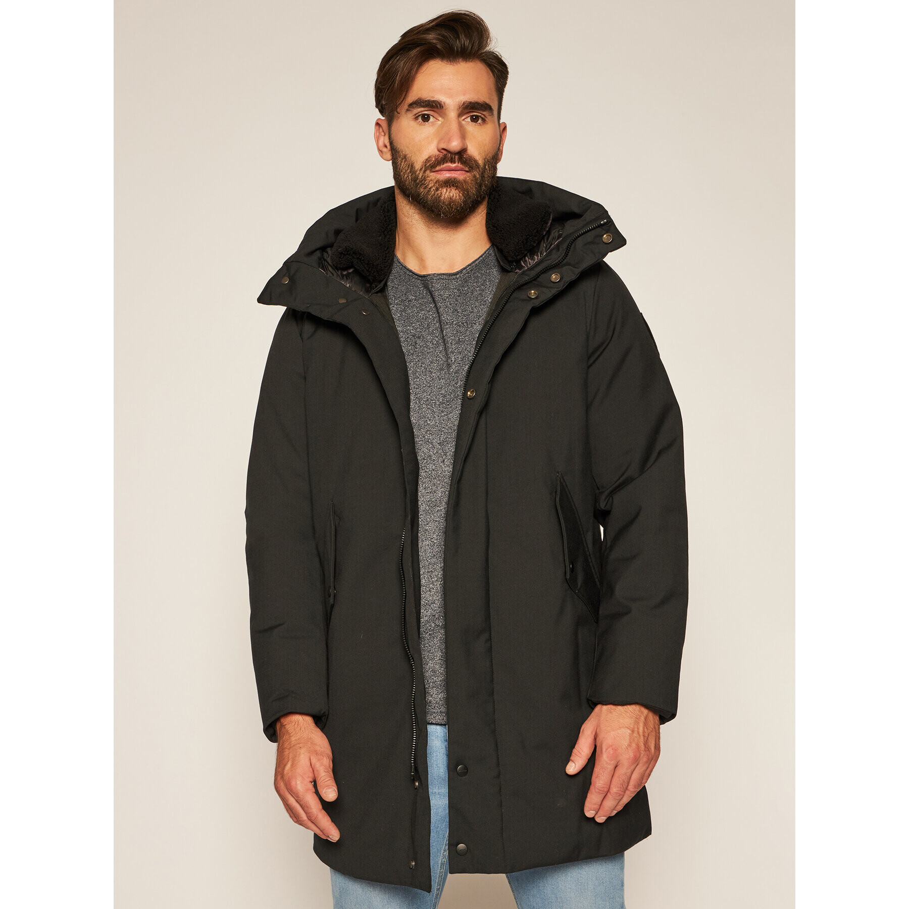 Bomboogie Парка CM6553TBTM Черен Regular Fit - Pepit.bg