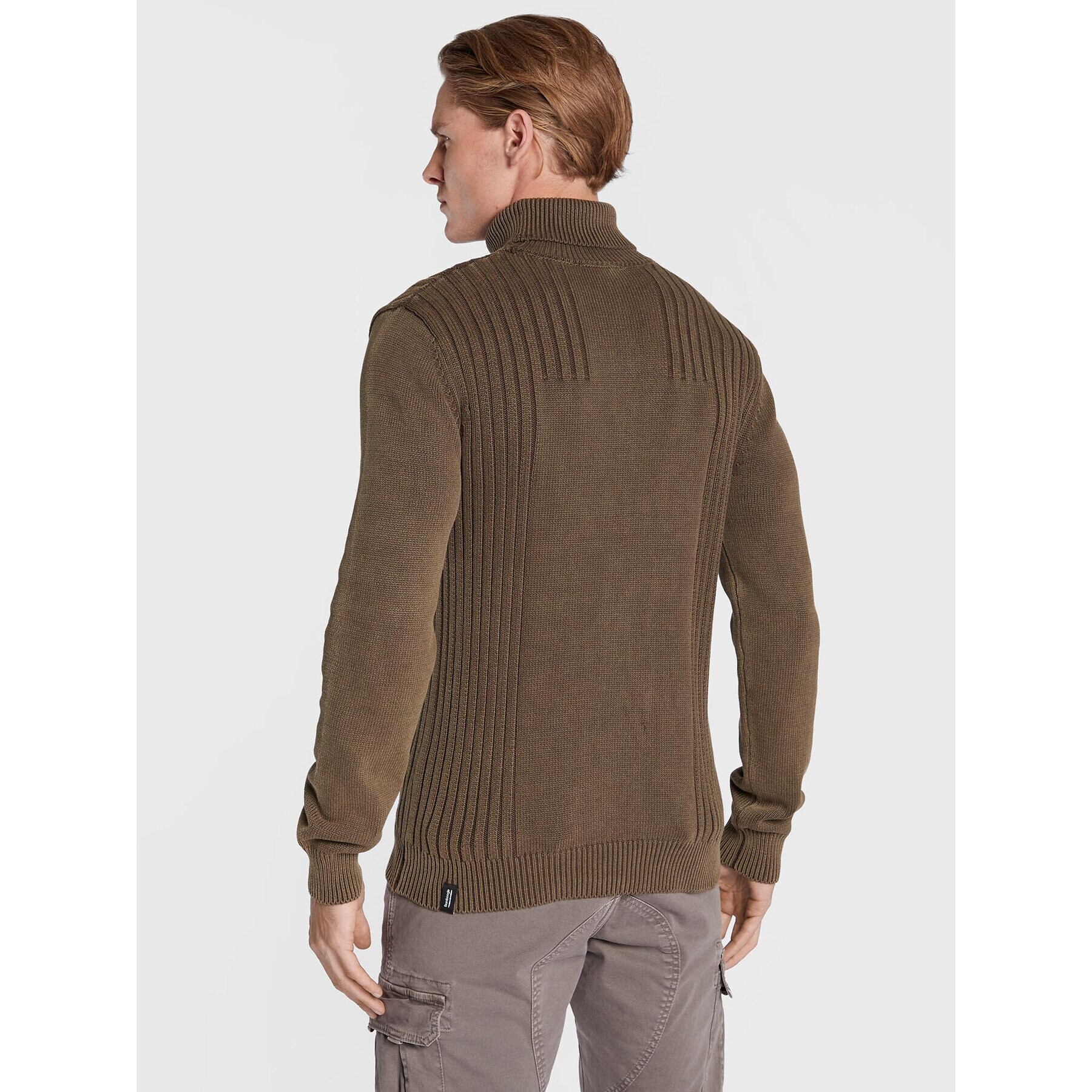 Bomboogie Поло MM-7596-T-ZT11 Кафяв Regular Fit - Pepit.bg