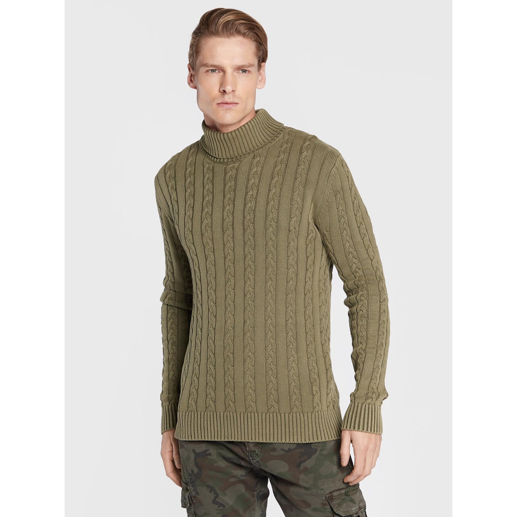Bomboogie Поло MM-7639-T-ZT10 Зелен Regular Fit - Pepit.bg