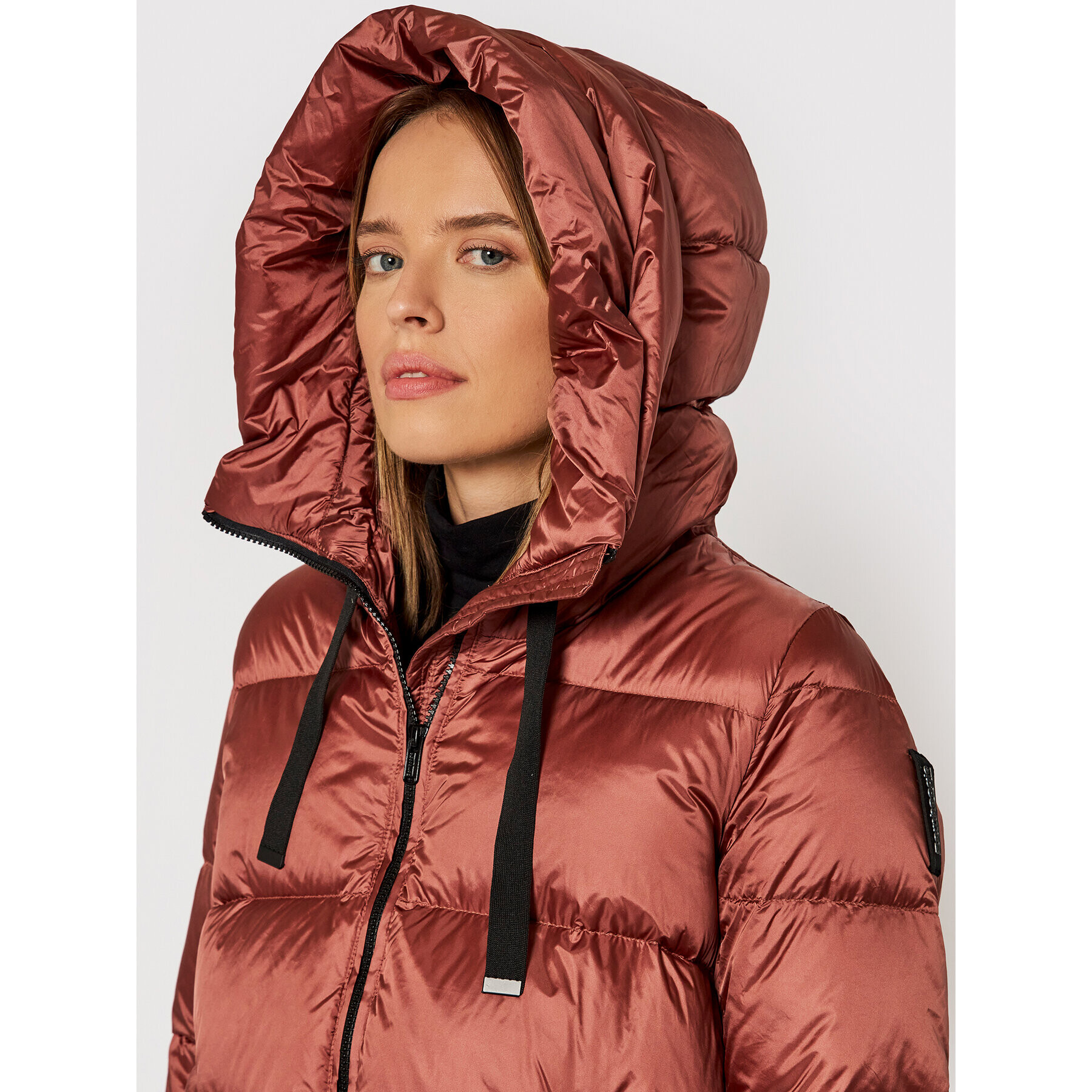 Bomboogie Пухено яке CW 6630 T DLC Кафяв Regular Fit - Pepit.bg