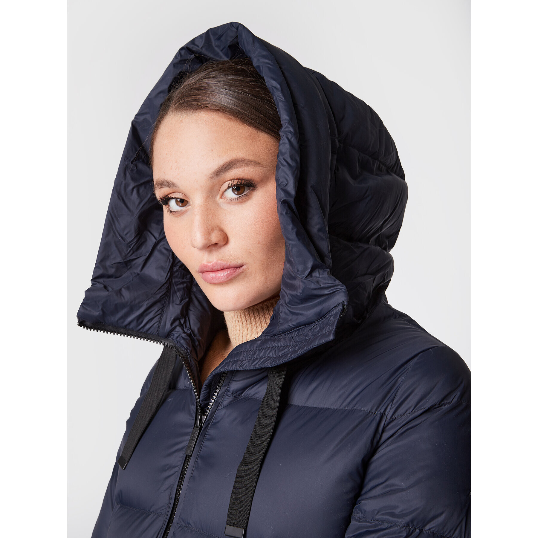 Bomboogie Пухено яке CW 6630 T MNA Тъмносин Regular Fit - Pepit.bg
