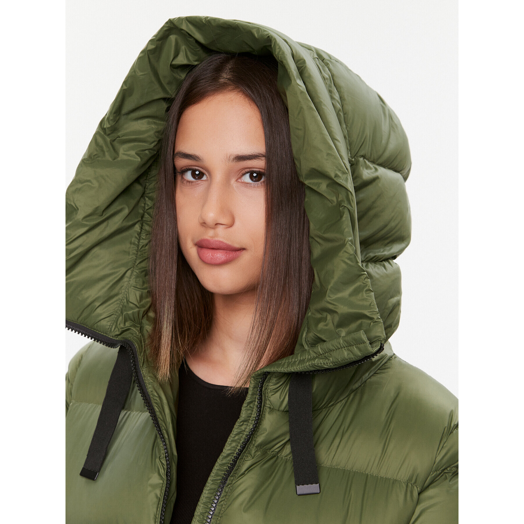 Bomboogie Пухено яке CW 6630 T MNA3 Зелен Regular Fit - Pepit.bg