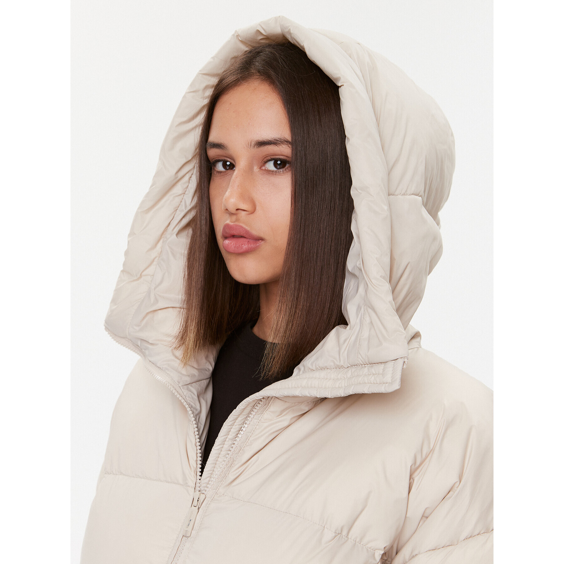 Bomboogie Пухено яке CW 8082 T MNA3 Бежов Regular Fit - Pepit.bg