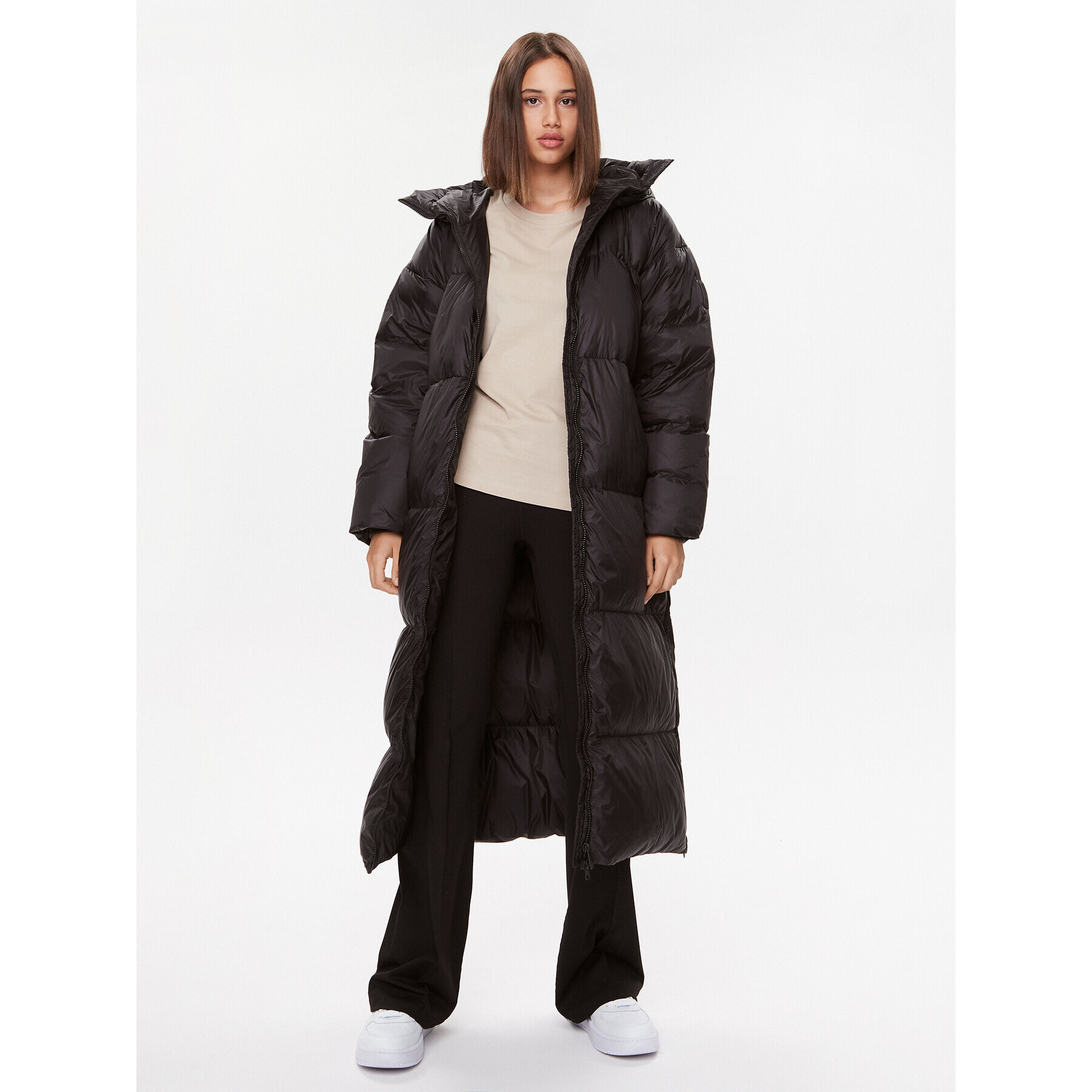Bomboogie Пухено яке CW 8082 T MNA3 Черен Regular Fit - Pepit.bg