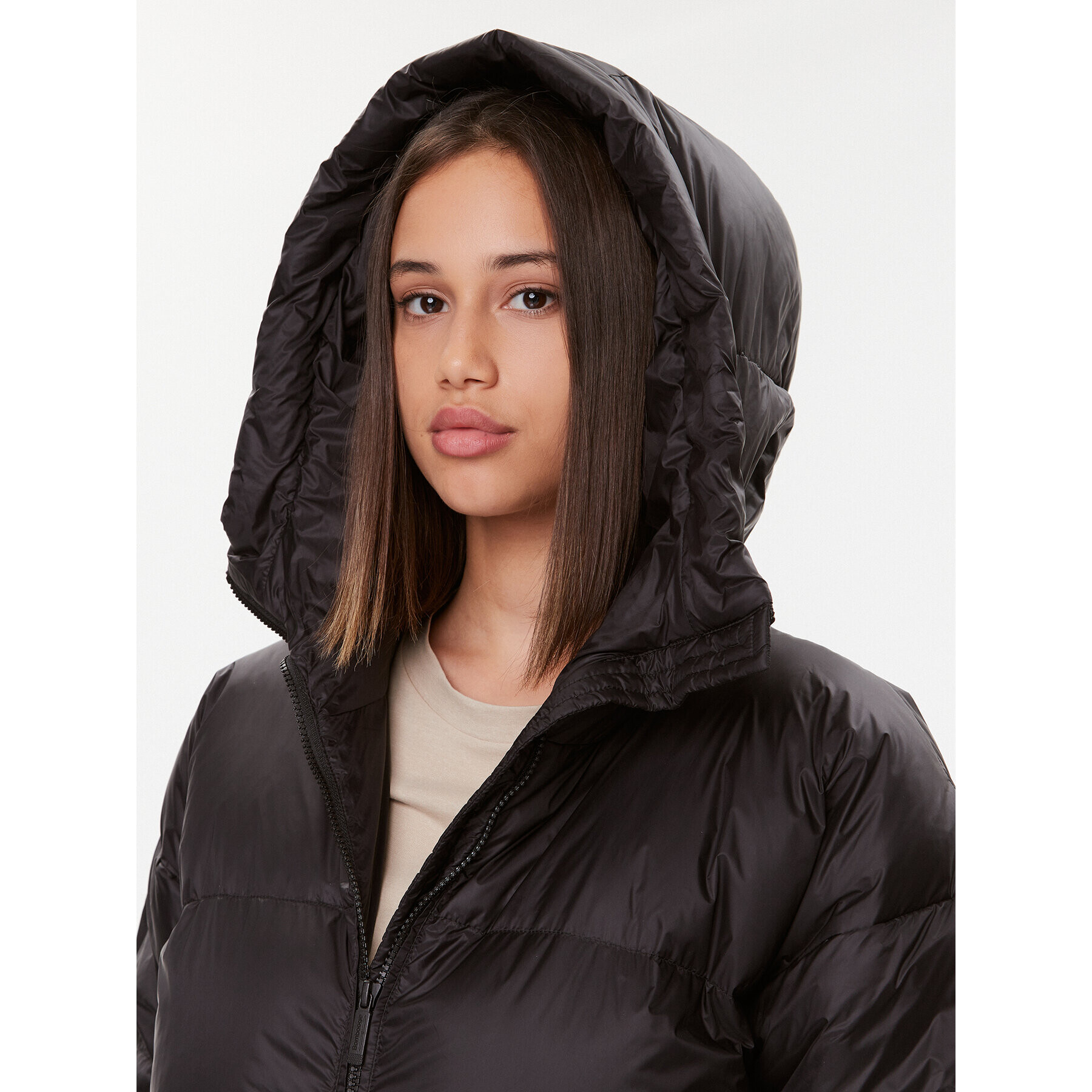 Bomboogie Пухено яке CW 8082 T MNA3 Черен Regular Fit - Pepit.bg