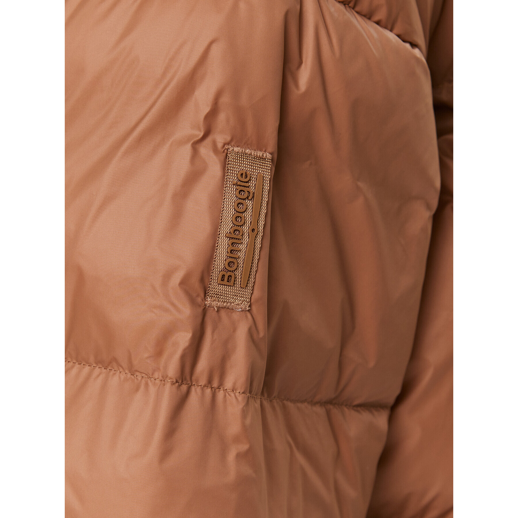 Bomboogie Пухено яке CW 8082 T MNA3 Кафяв Regular Fit - Pepit.bg