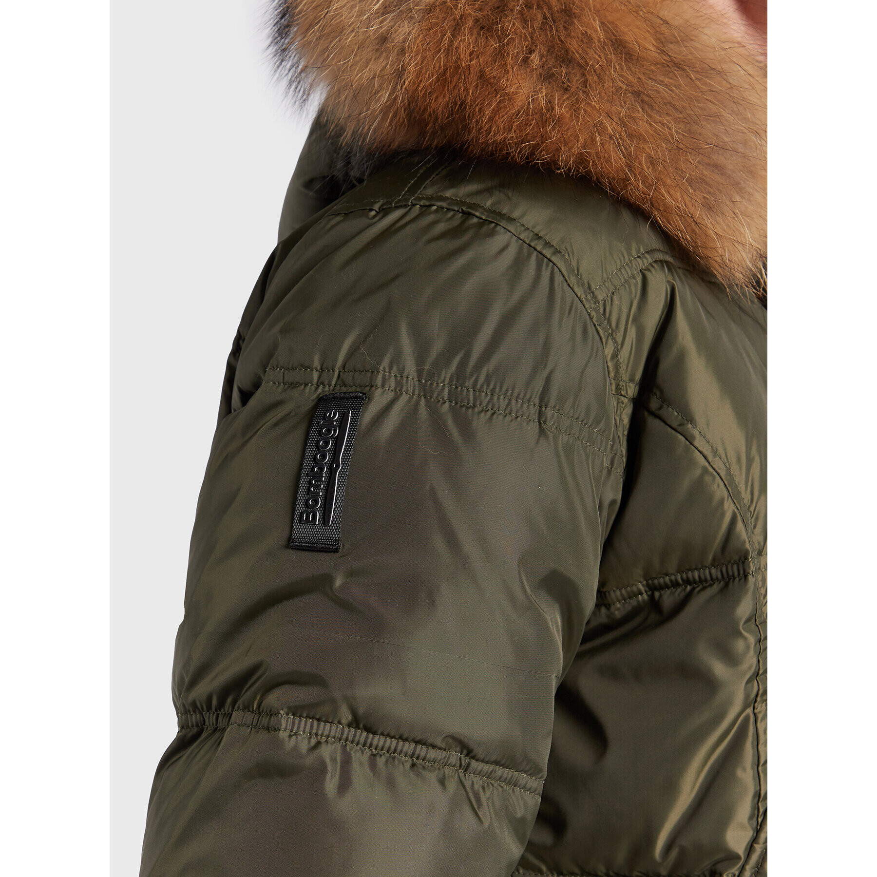 Bomboogie Пухено яке JM 603P T NIW Зелен Regular Fit - Pepit.bg