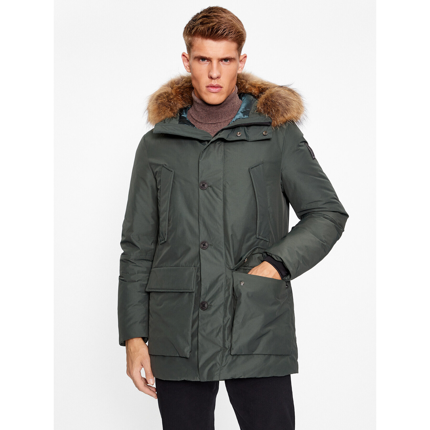 Bomboogie Зимно яке CM 228P T GKG3 Зелен Regular Fit - Pepit.bg