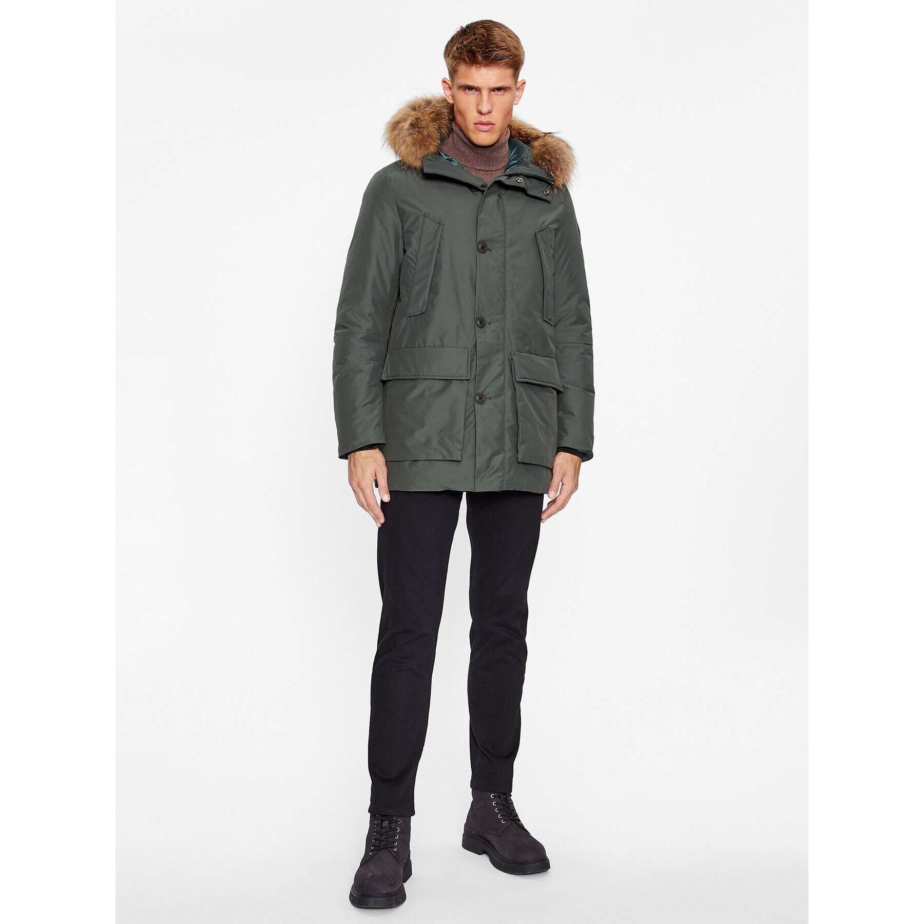 Bomboogie Зимно яке CM 228P T GKG3 Зелен Regular Fit - Pepit.bg