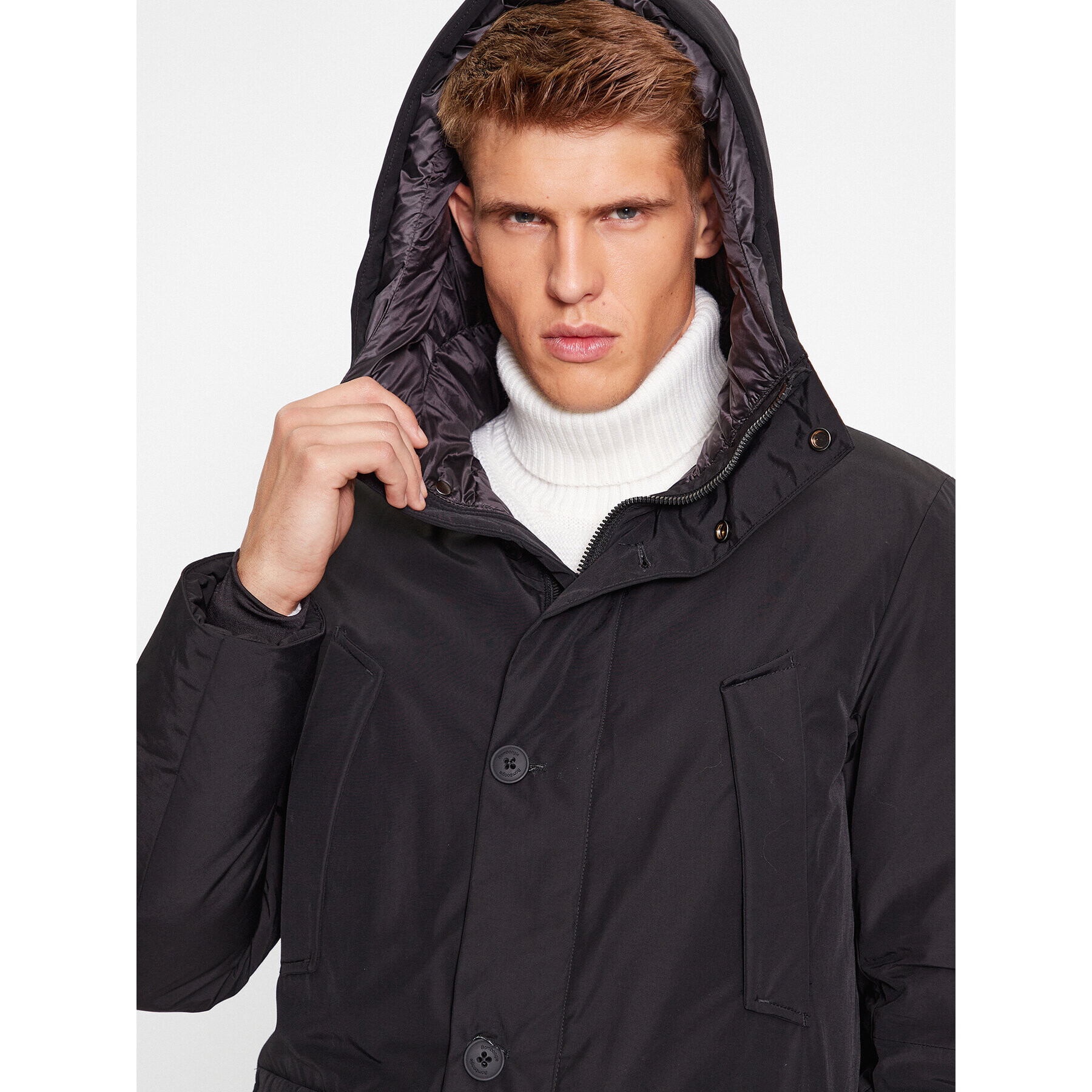 Bomboogie Зимно яке CM 8228 T GKG3 Черен Regular Fit - Pepit.bg