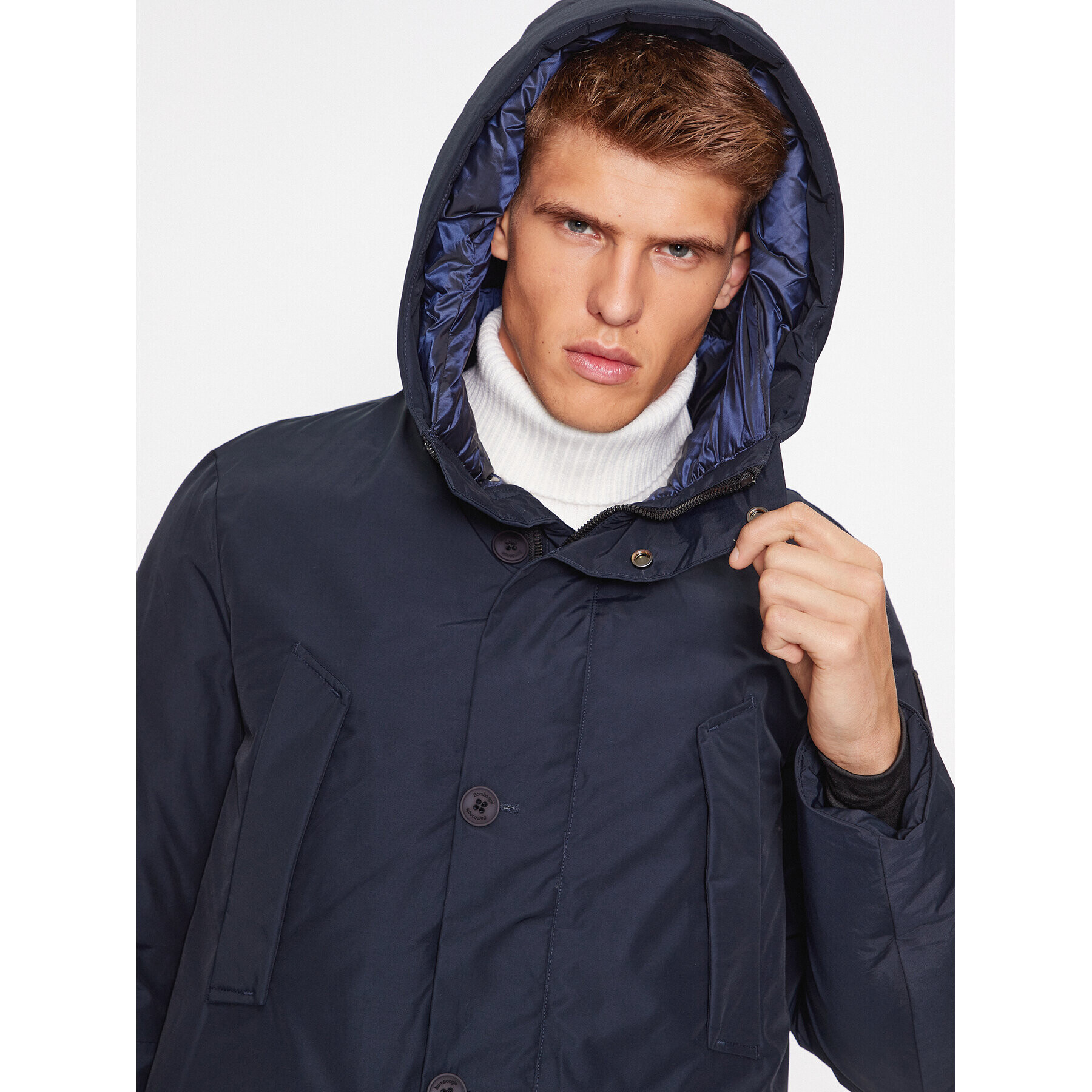 Bomboogie Зимно яке CM 8228T GKG3 Тъмносин Regular Fit - Pepit.bg