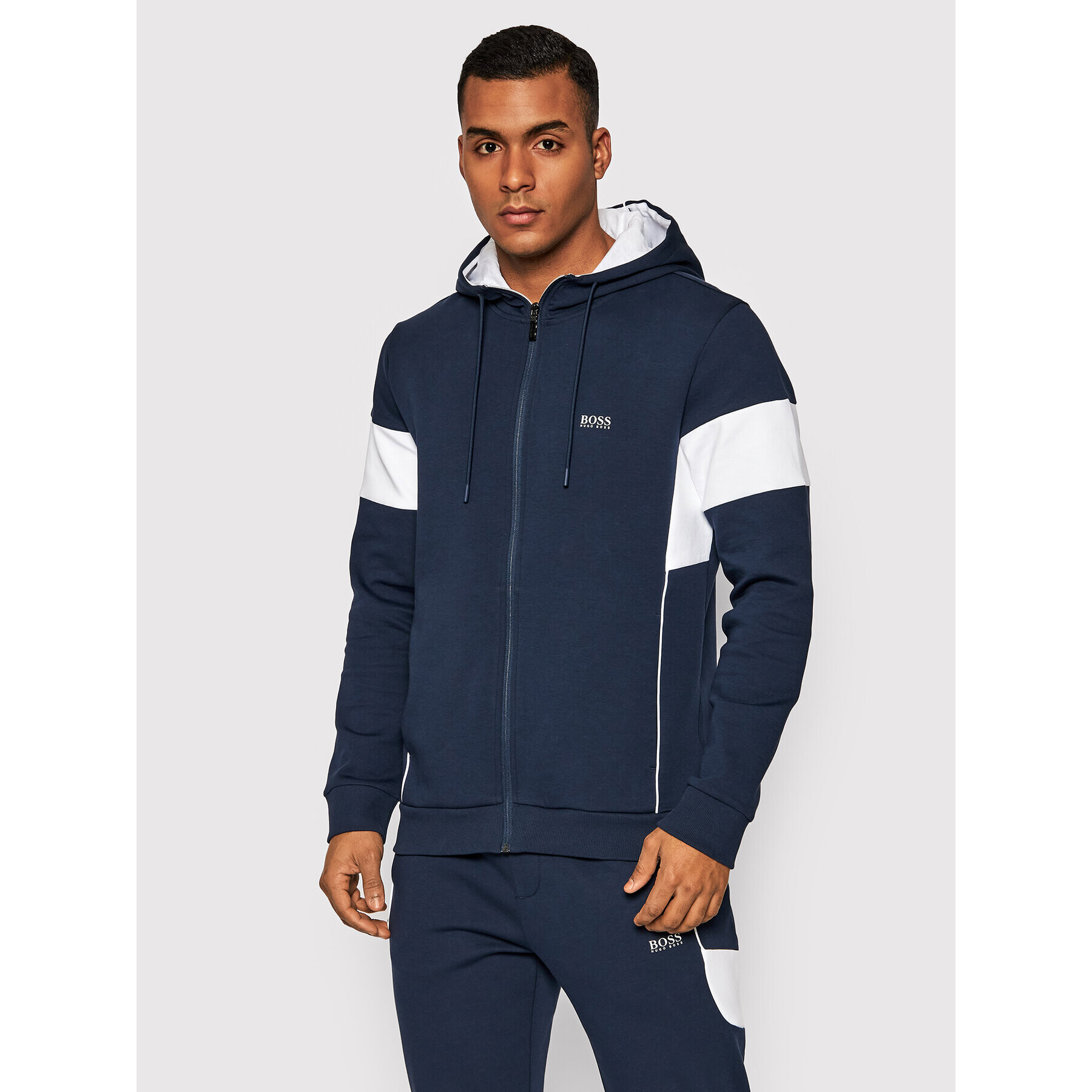 Boss Анцуг 50462855 Тъмносин Regular Fit - Pepit.bg