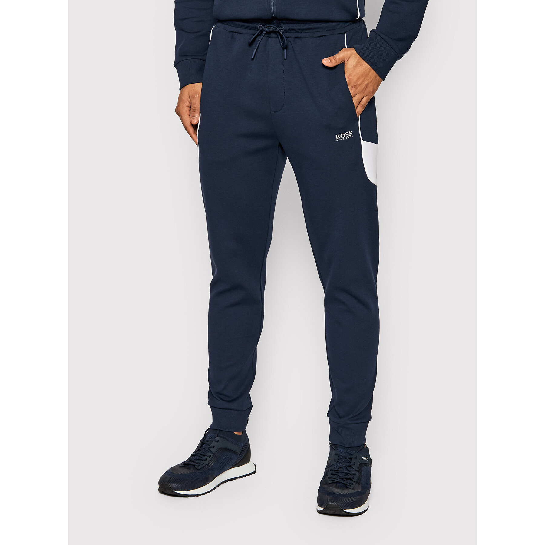 Boss Анцуг 50462855 Тъмносин Regular Fit - Pepit.bg