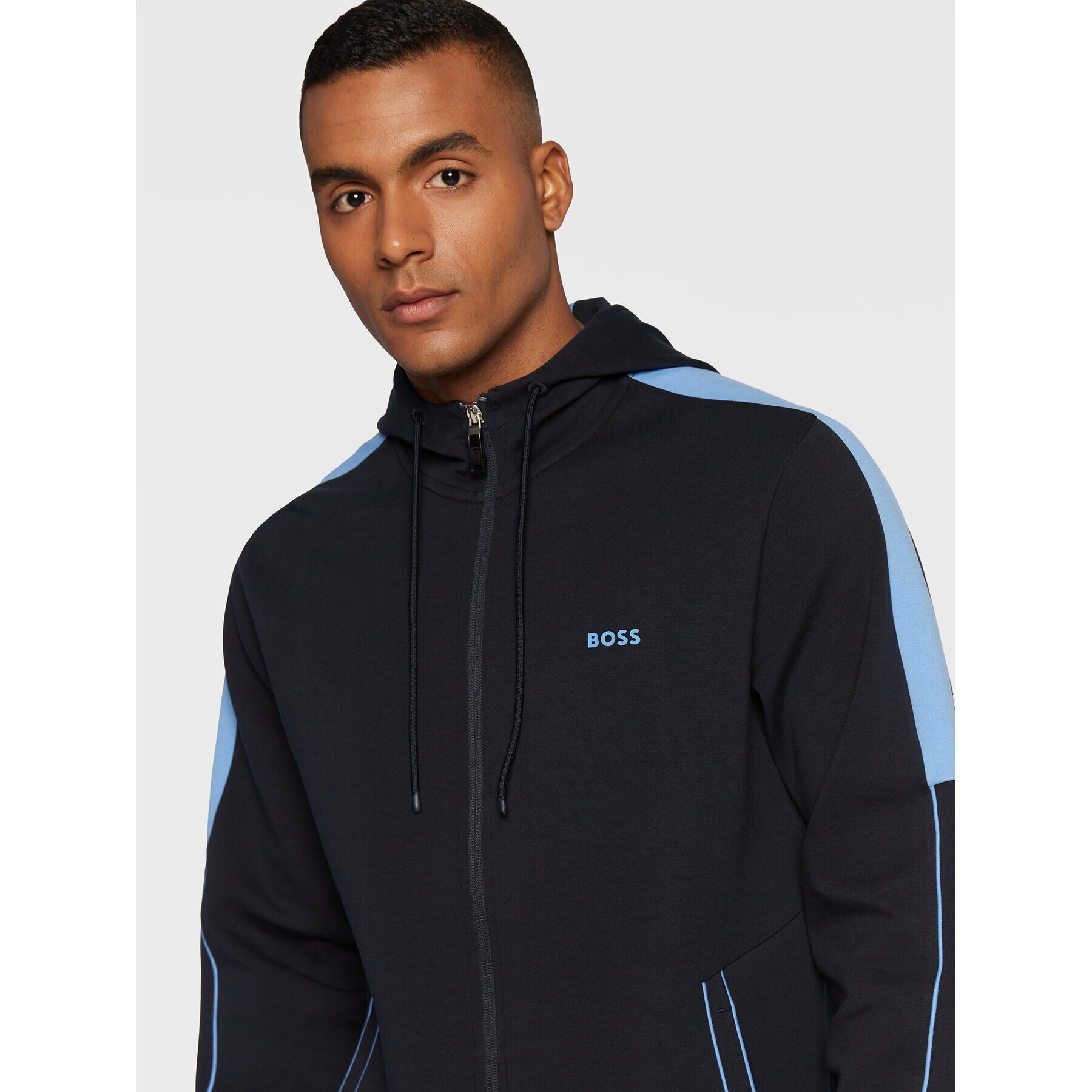 Boss Анцуг 50477193 Тъмносин Regular Fit - Pepit.bg