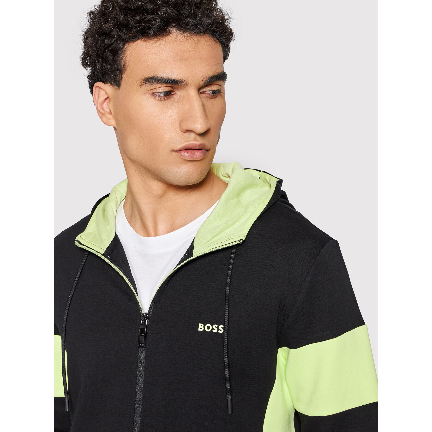 Boss Анцуг 50469517 Черен Regular Fit - Pepit.bg