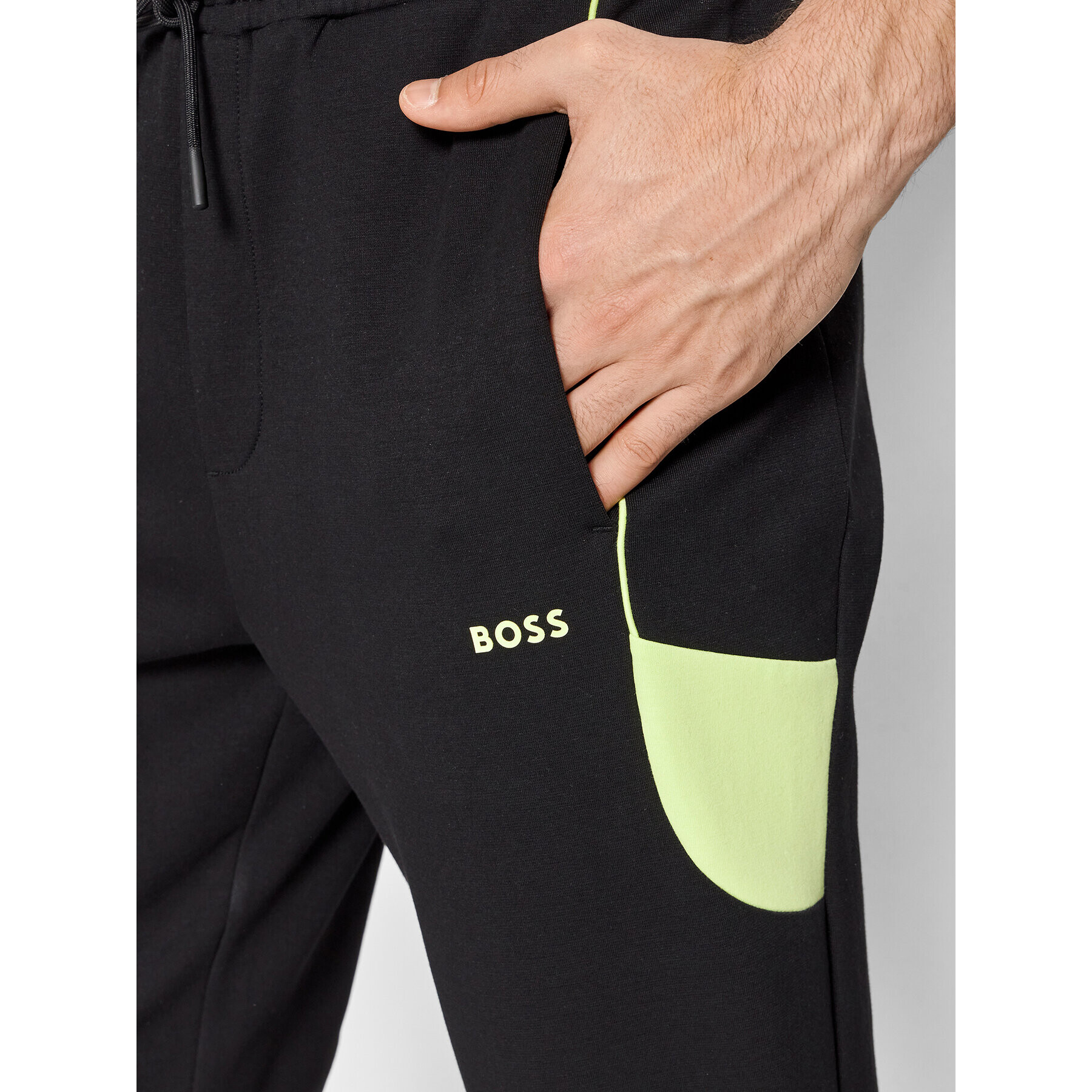 Boss Анцуг 50469517 Черен Regular Fit - Pepit.bg
