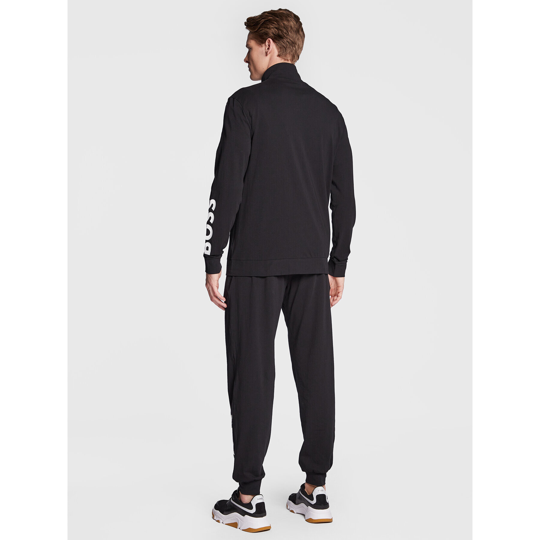 Boss Анцуг 50480690 Черен Regular Fit - Pepit.bg