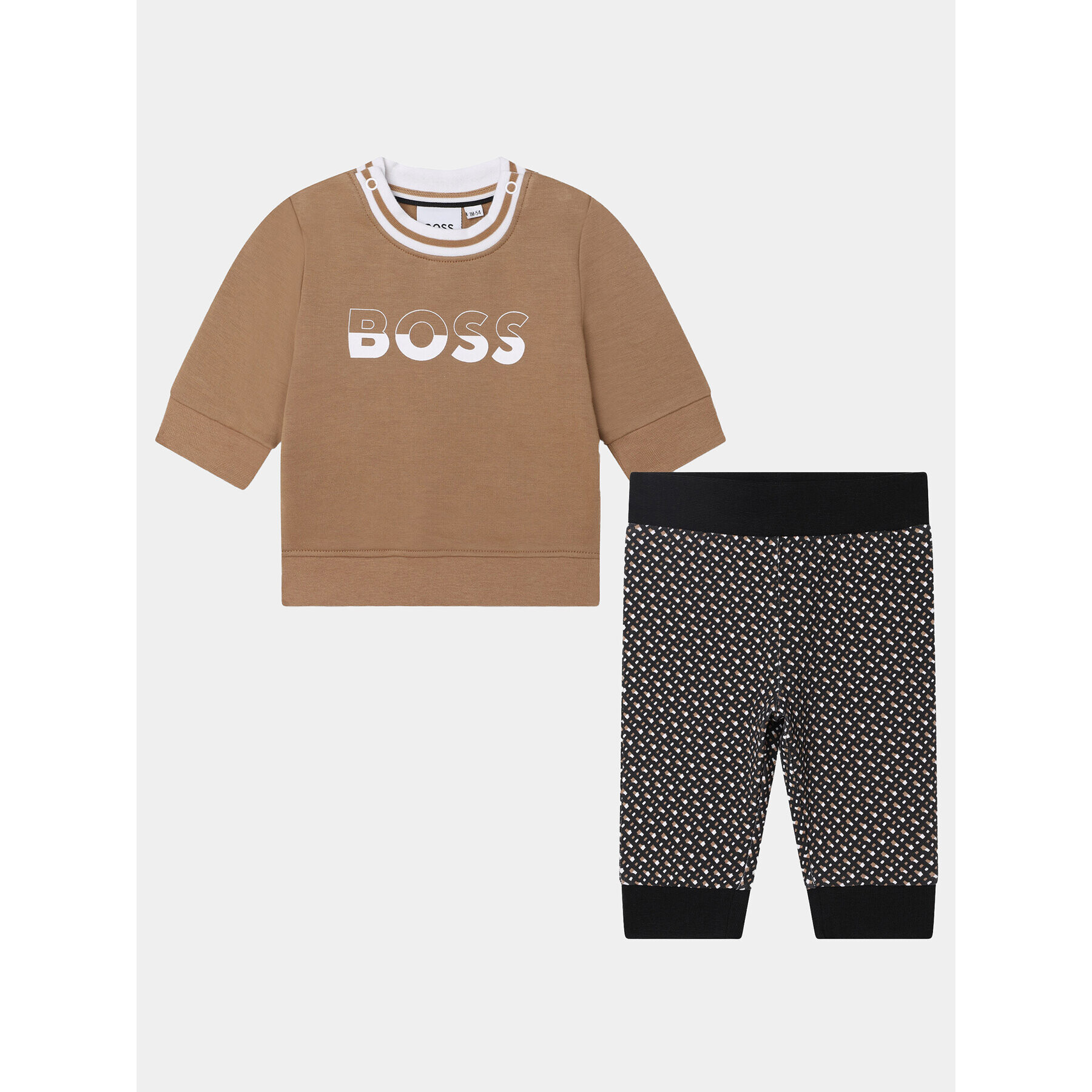 Boss Анцуг J98446 Бежов Regular Fit - Pepit.bg