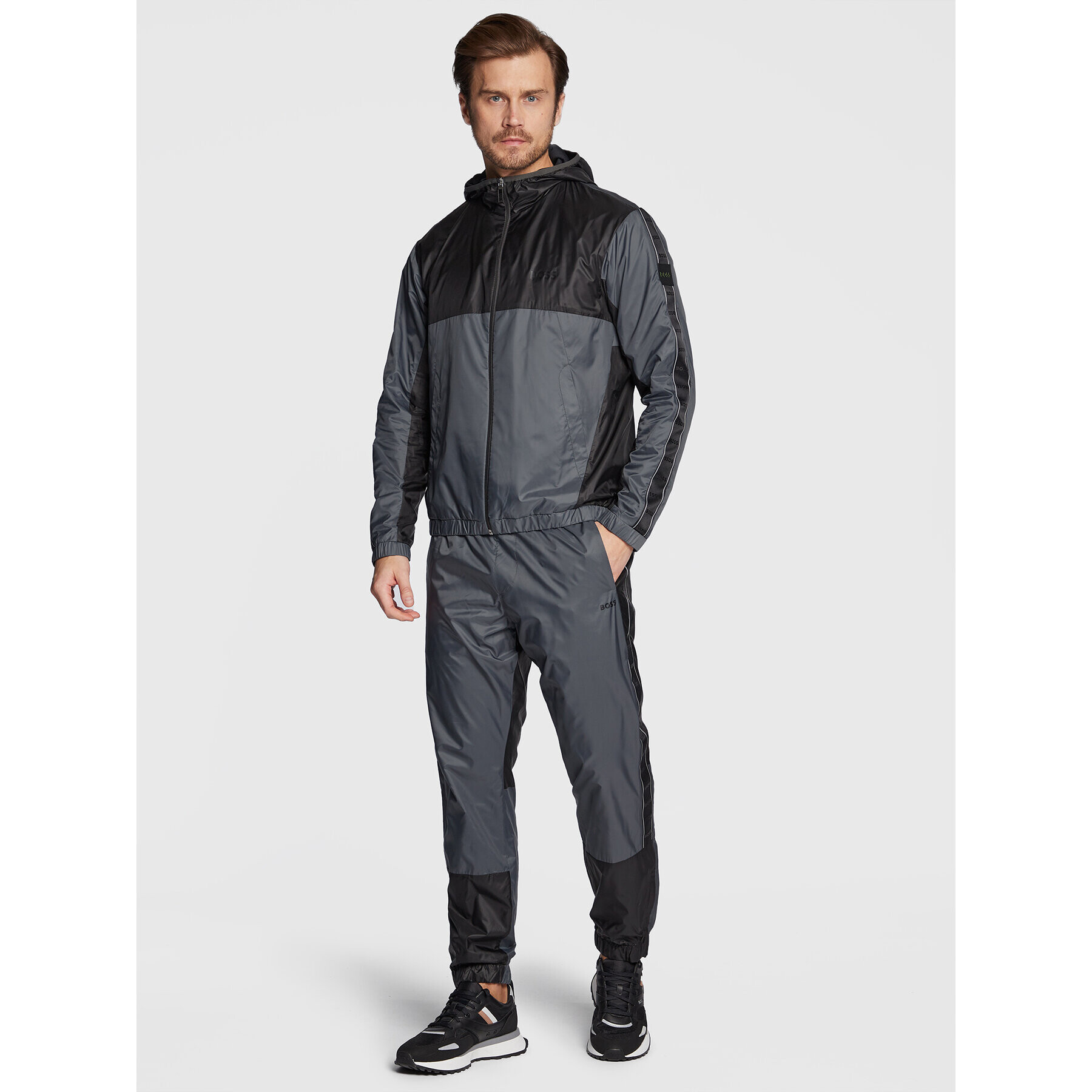 Boss Анцуг Tr_Norgay 50475653 Сив Regular Fit - Pepit.bg