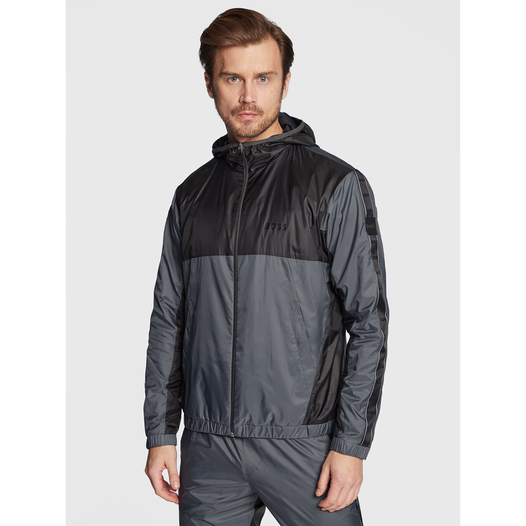 Boss Анцуг Tr_Norgay 50475653 Сив Regular Fit - Pepit.bg