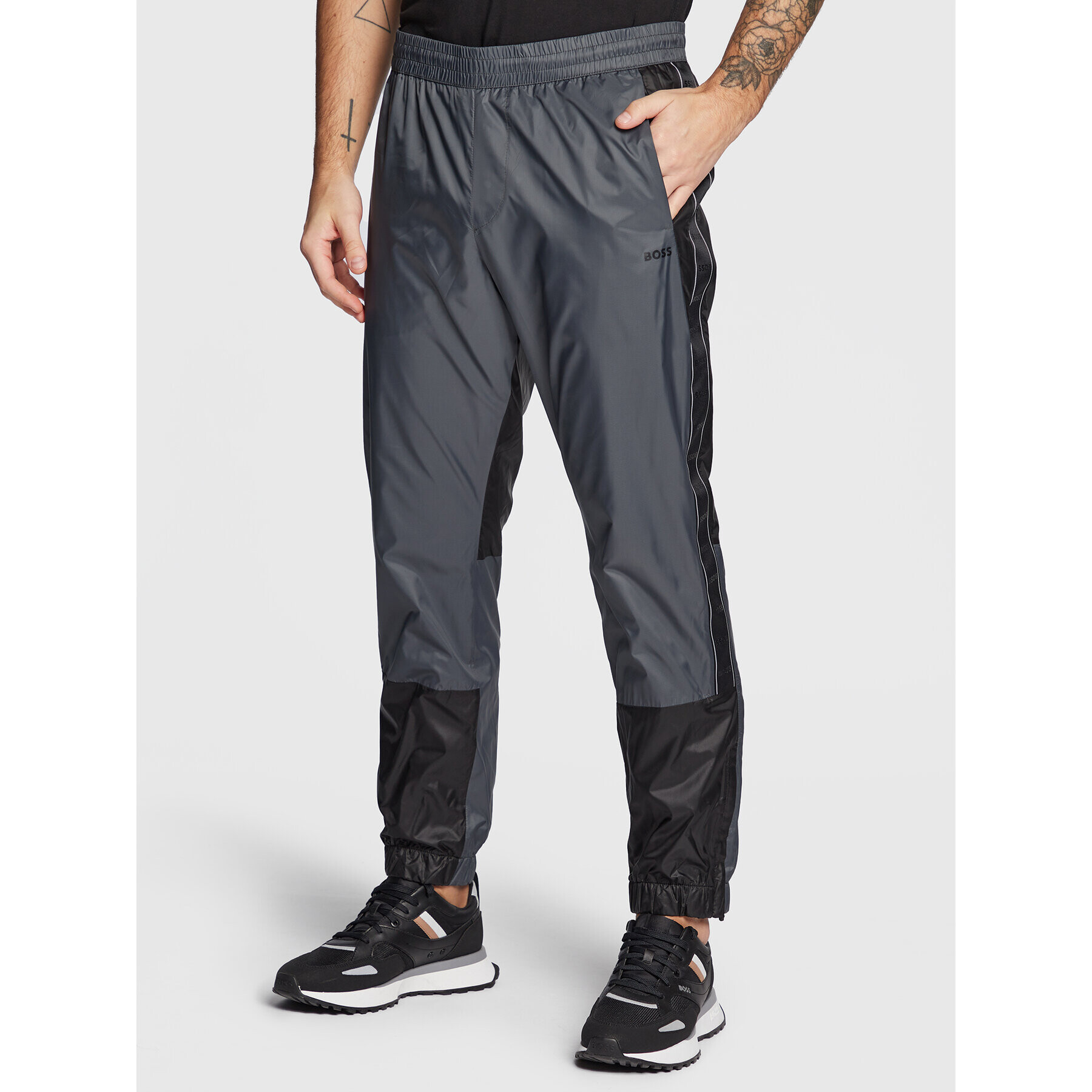 Boss Анцуг Tr_Norgay 50475653 Сив Regular Fit - Pepit.bg
