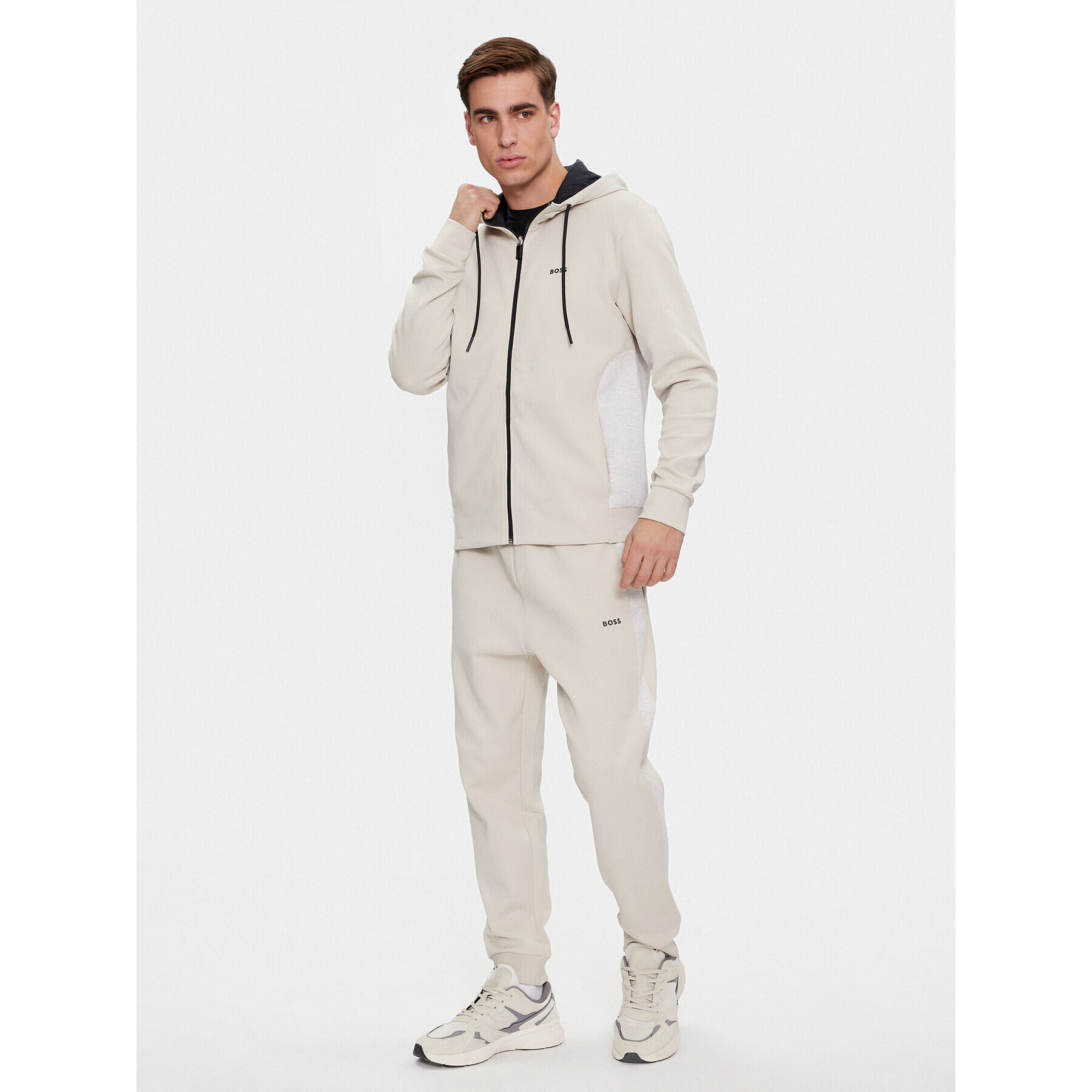 Boss Анцуг Tracksuit Set 50506320 Бежов Regular Fit - Pepit.bg