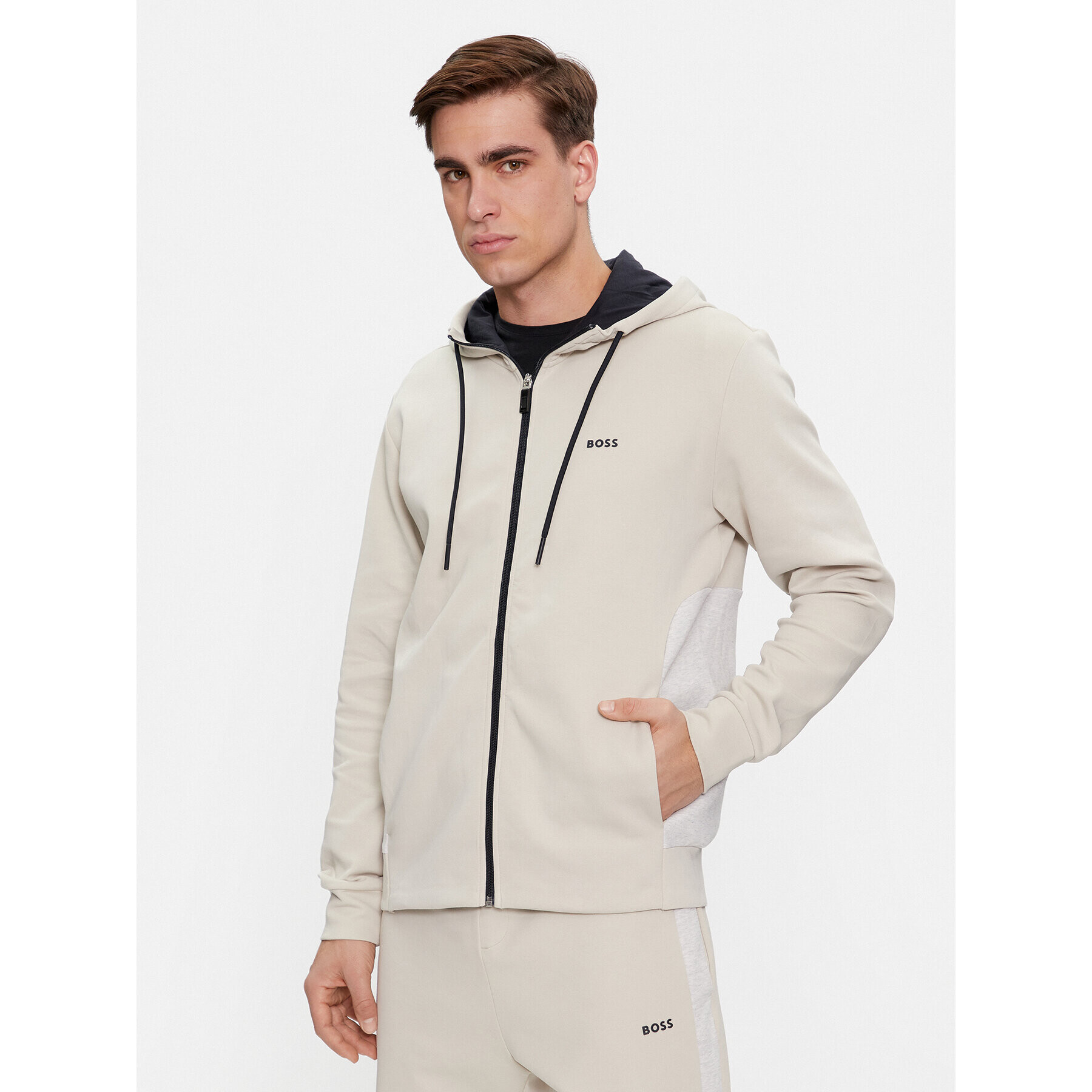 Boss Анцуг Tracksuit Set 50506320 Бежов Regular Fit - Pepit.bg