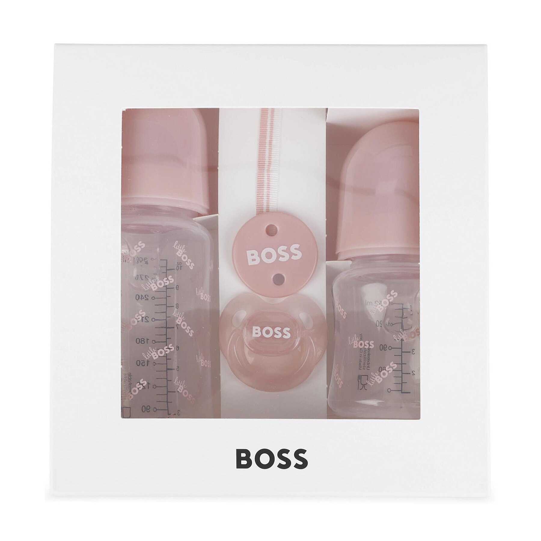 Boss Бебешки комплект J9KP03 Розов - Pepit.bg