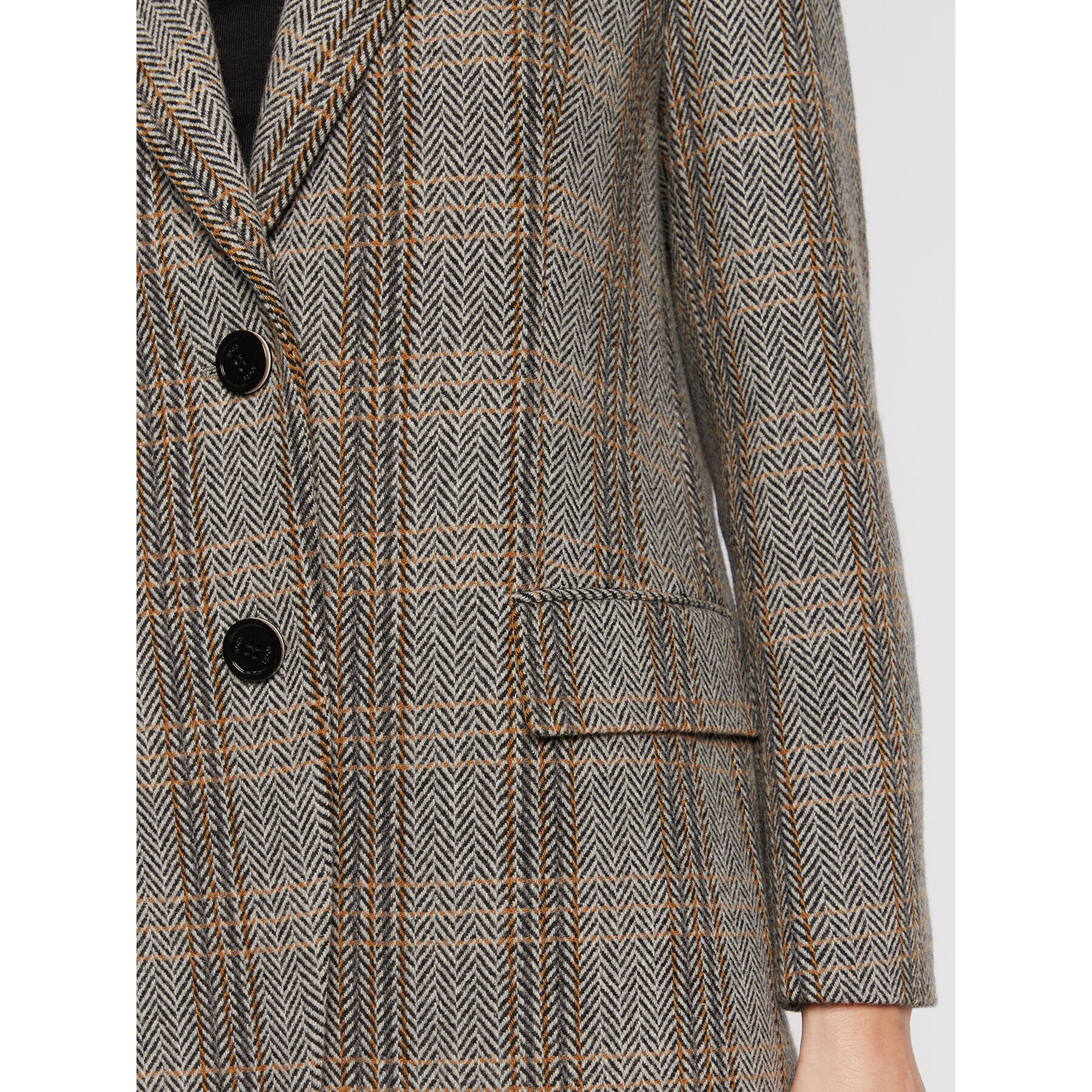 Boss Блейзър C_Jenelli 50481107 Сив Regular Fit - Pepit.bg