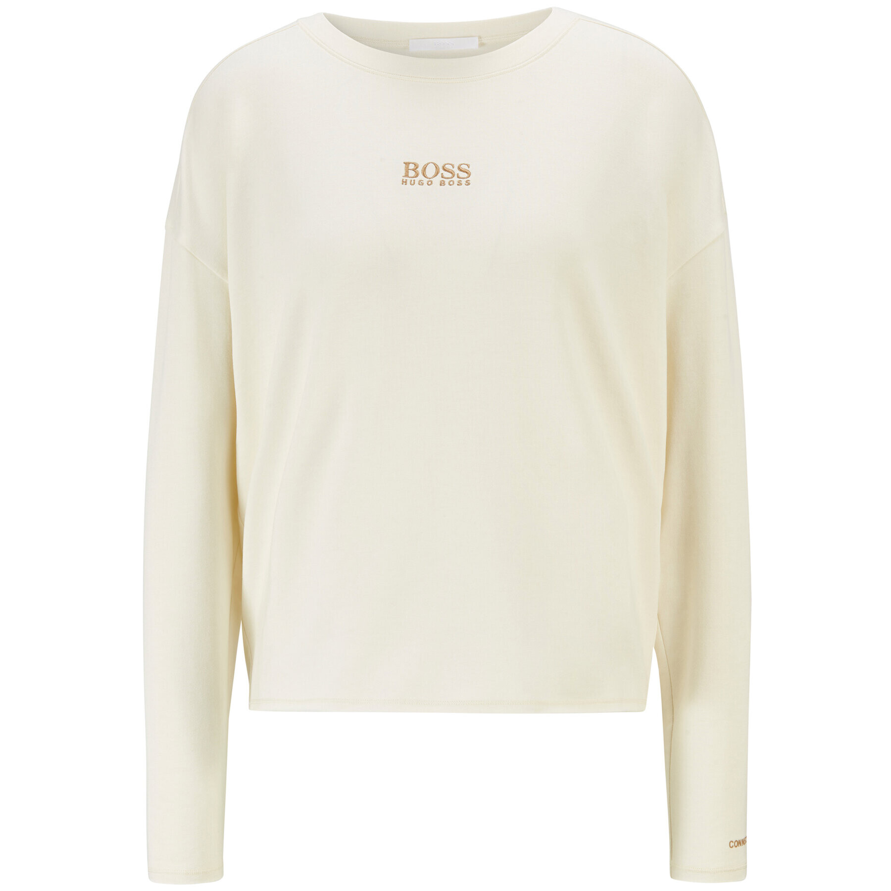 Boss Блуза C_Elina_Active 50456738 Бял Relaxed Fit - Pepit.bg