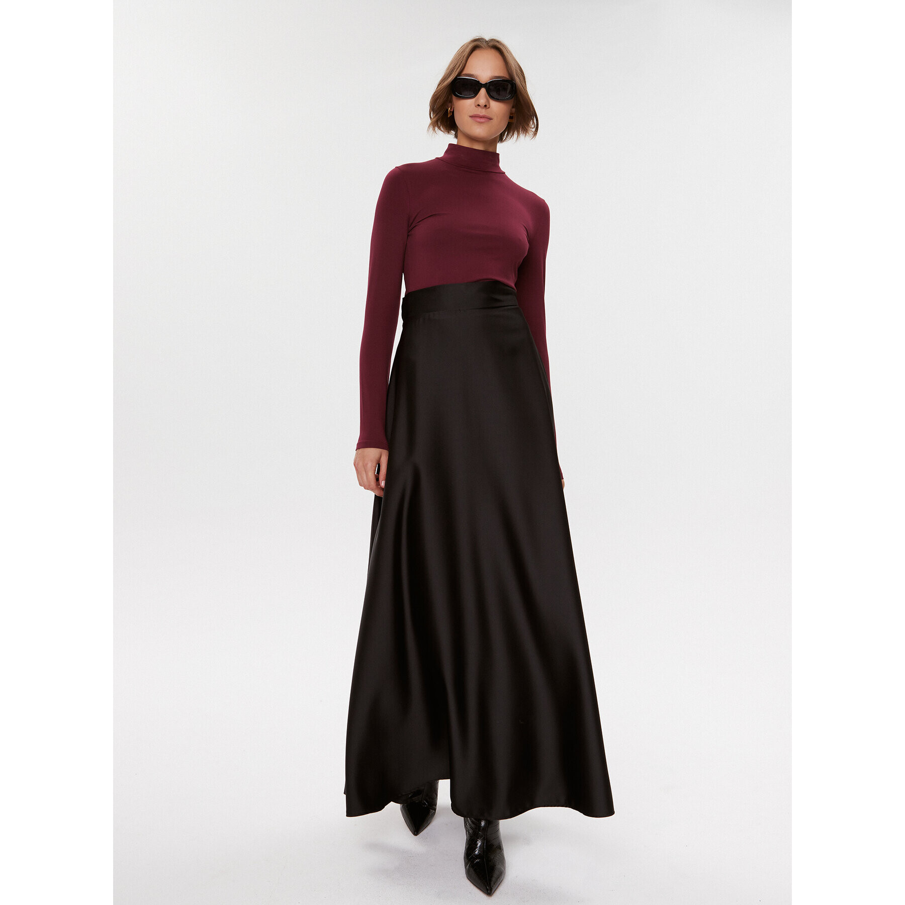 Boss Блуза Emata 50461114 Бордо Slim Fit - Pepit.bg