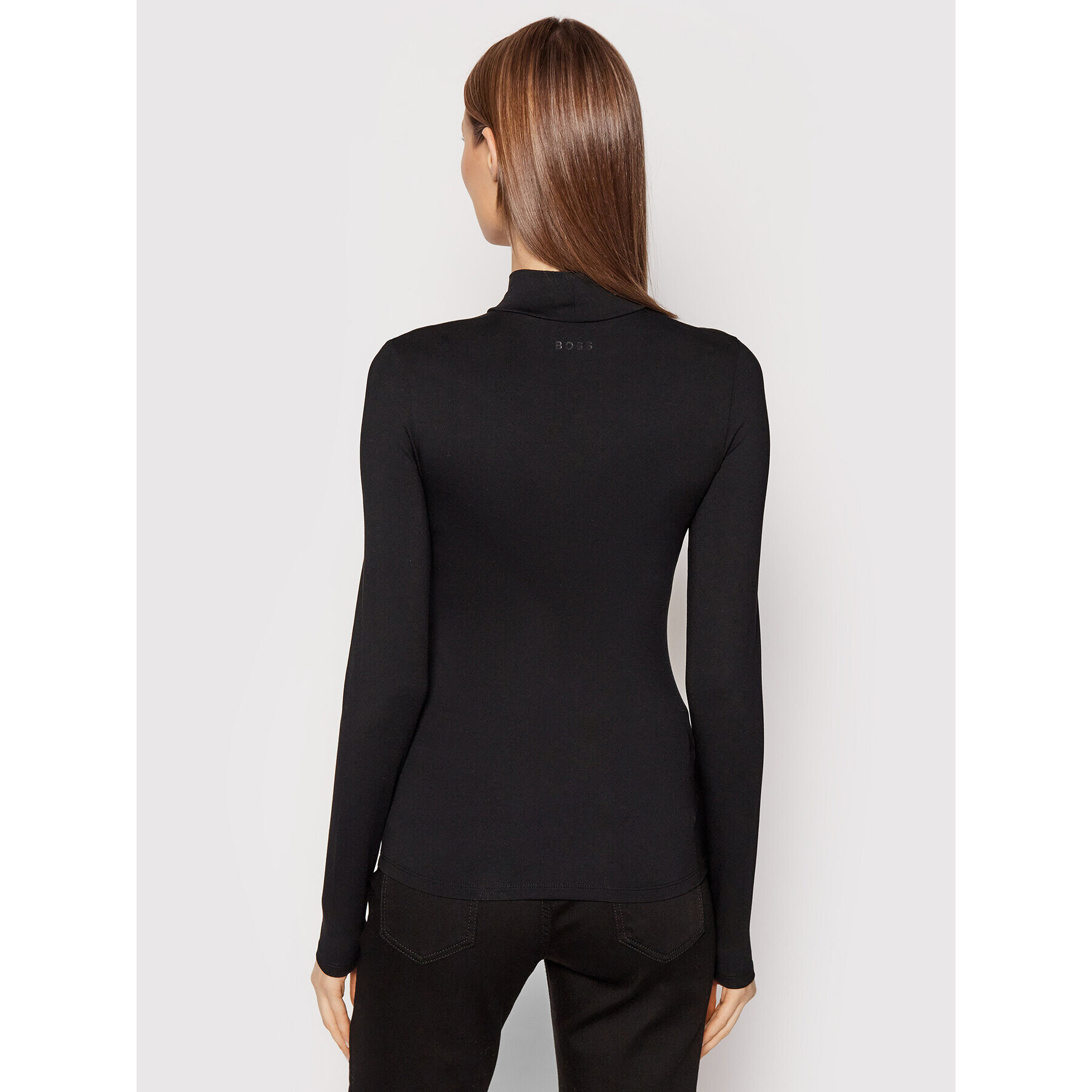 Boss Блуза Emata 50461114 Черен Extra Slim Fit - Pepit.bg