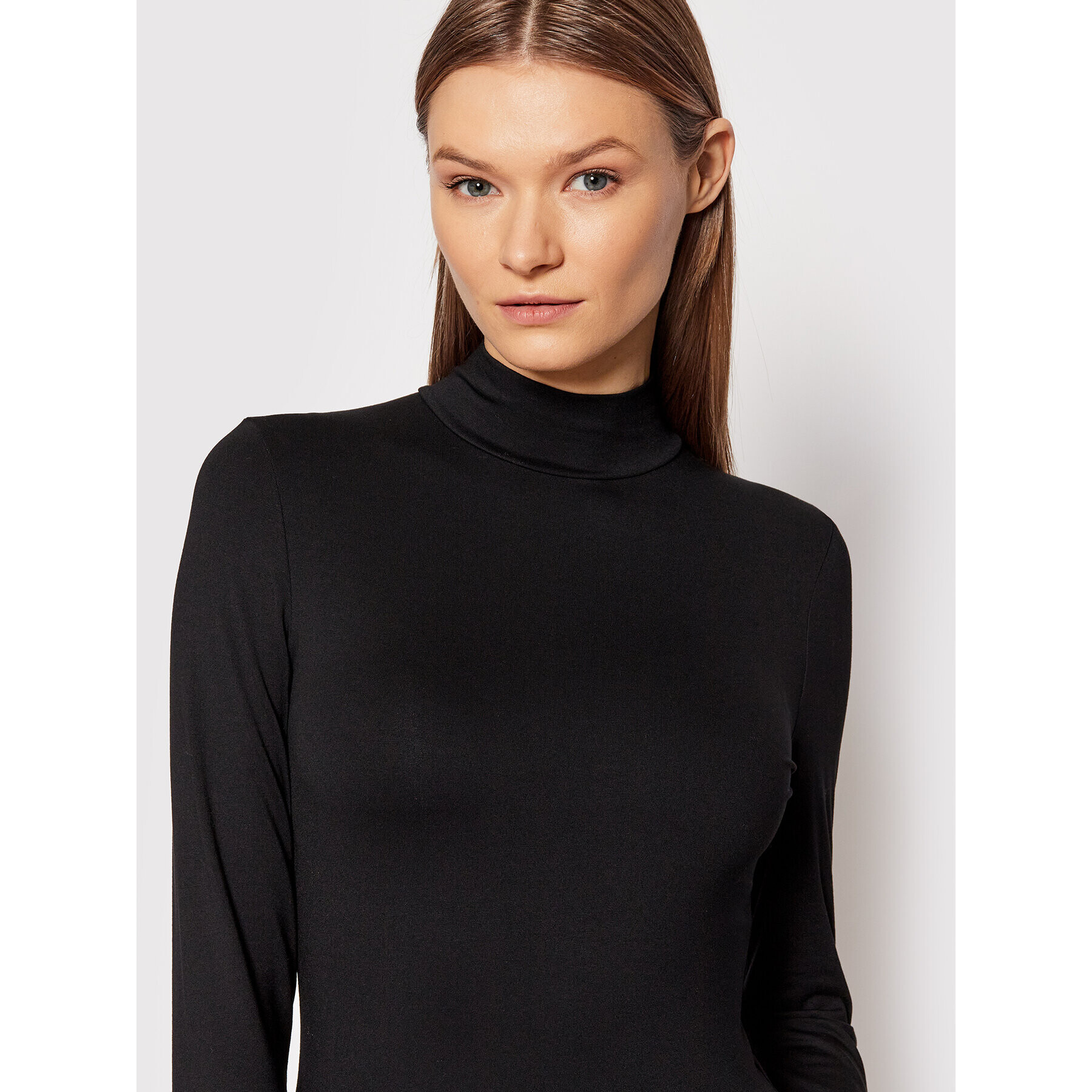 Boss Блуза Emata 50461114 Черен Extra Slim Fit - Pepit.bg