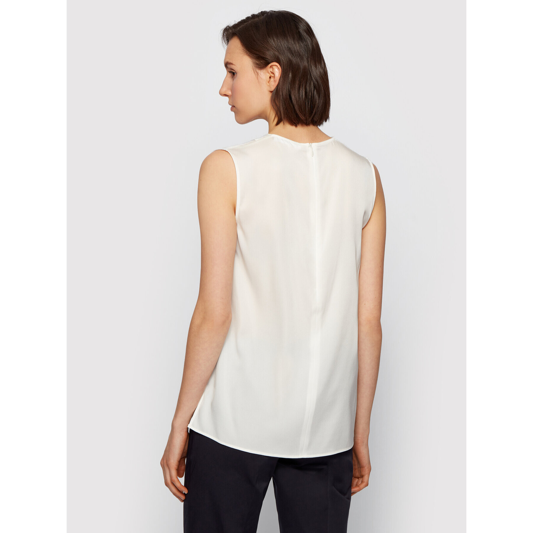 Boss Блуза Iemilyne 50451281 Бял Regular Fit - Pepit.bg
