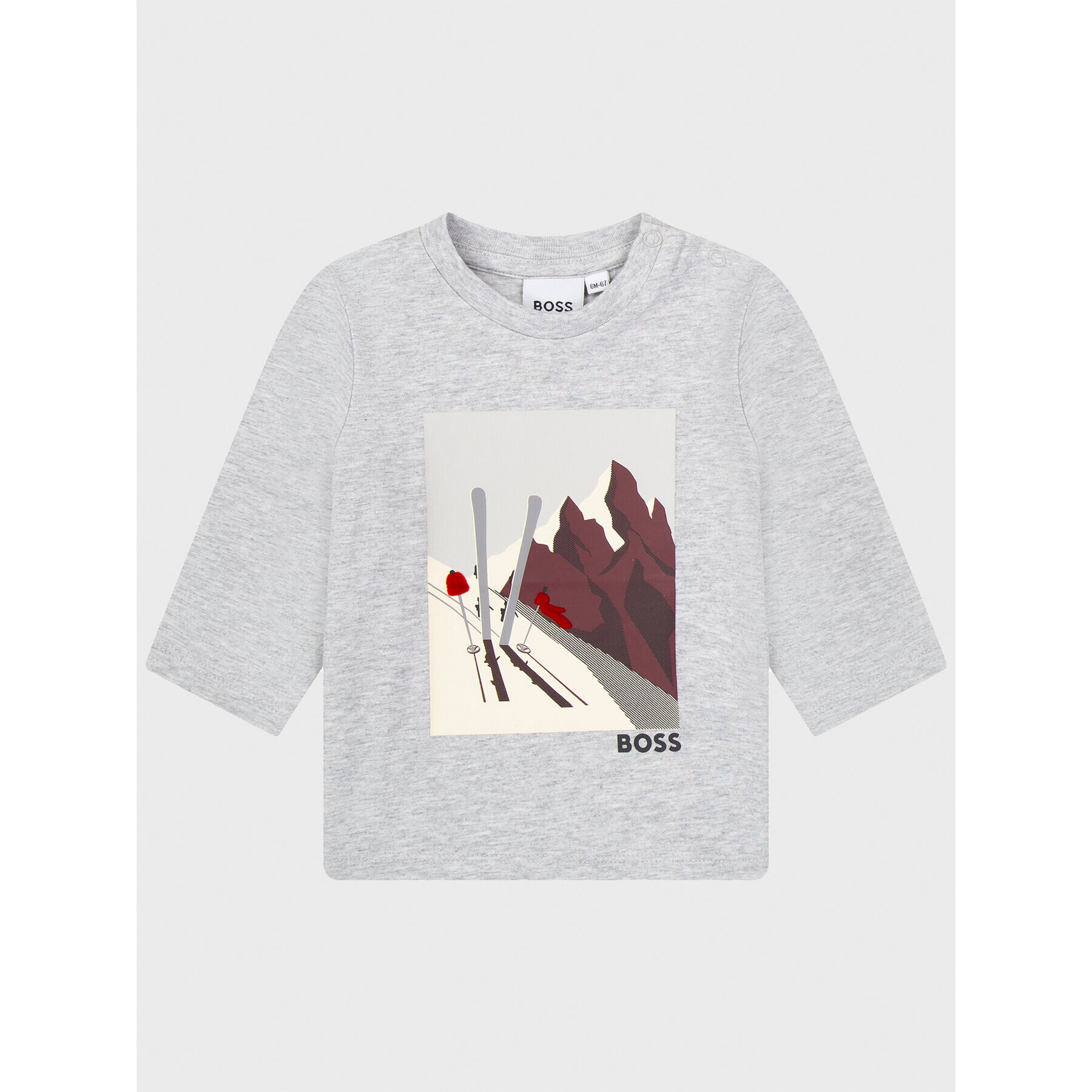 Boss Блуза J05951 S Сив Regular Fit - Pepit.bg
