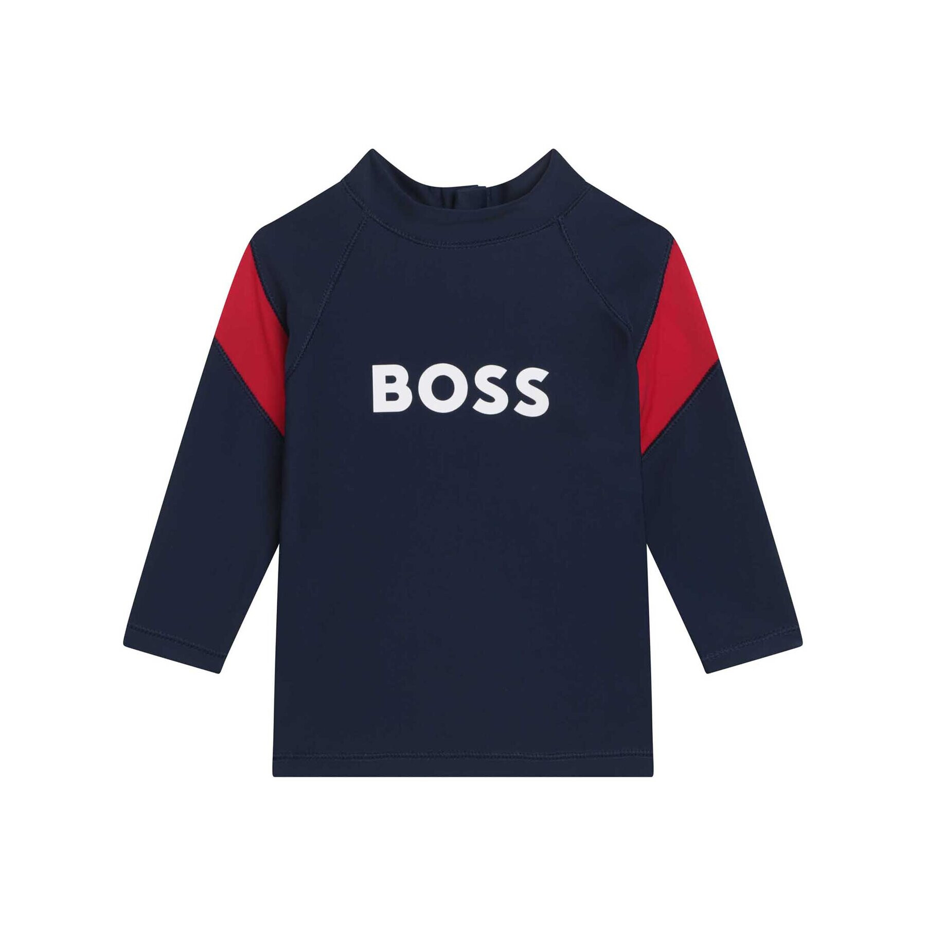 Boss Блуза J05A16 M Тъмносин Regular Fit - Pepit.bg