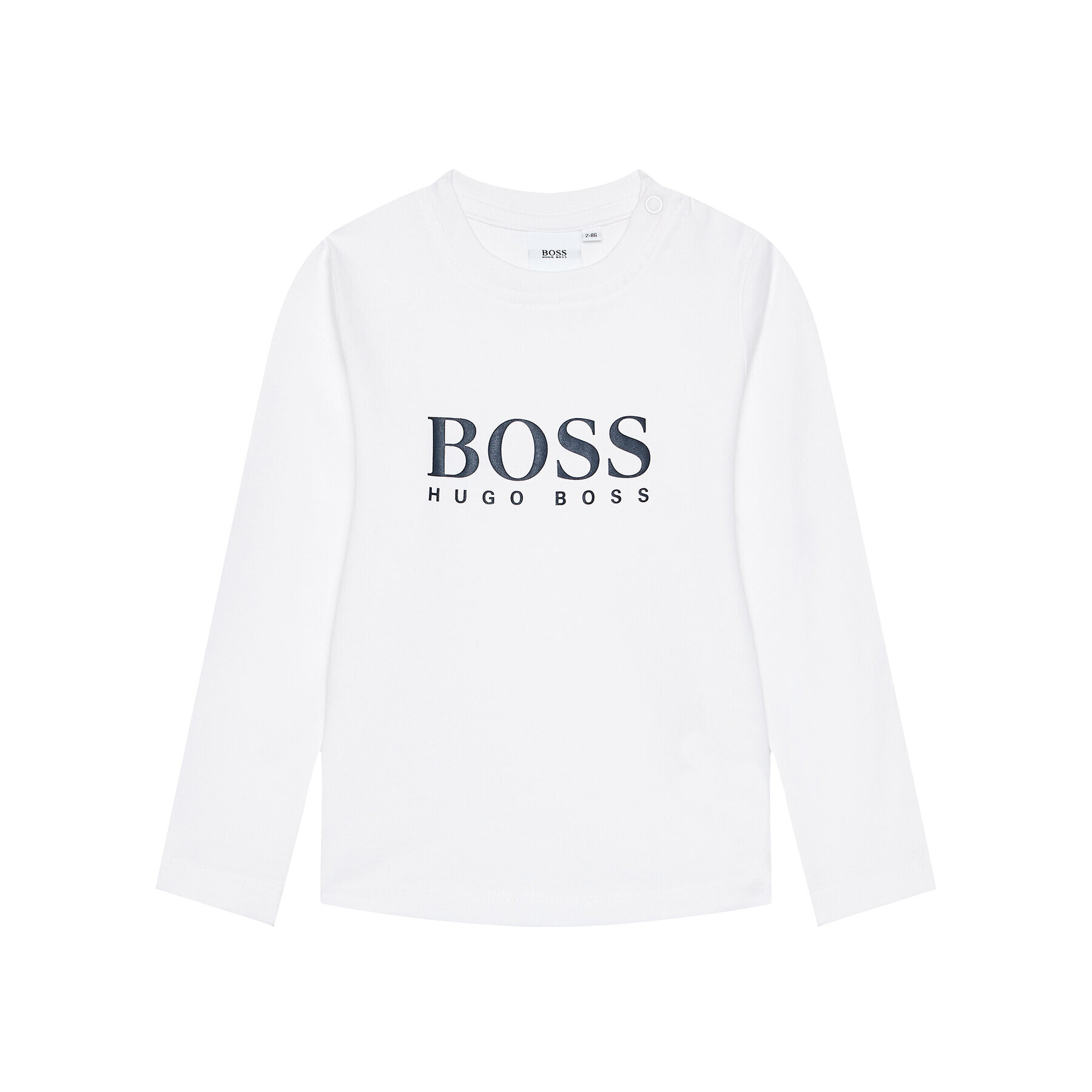 Boss Блуза J05P10 S Бял Regular Fit - Pepit.bg