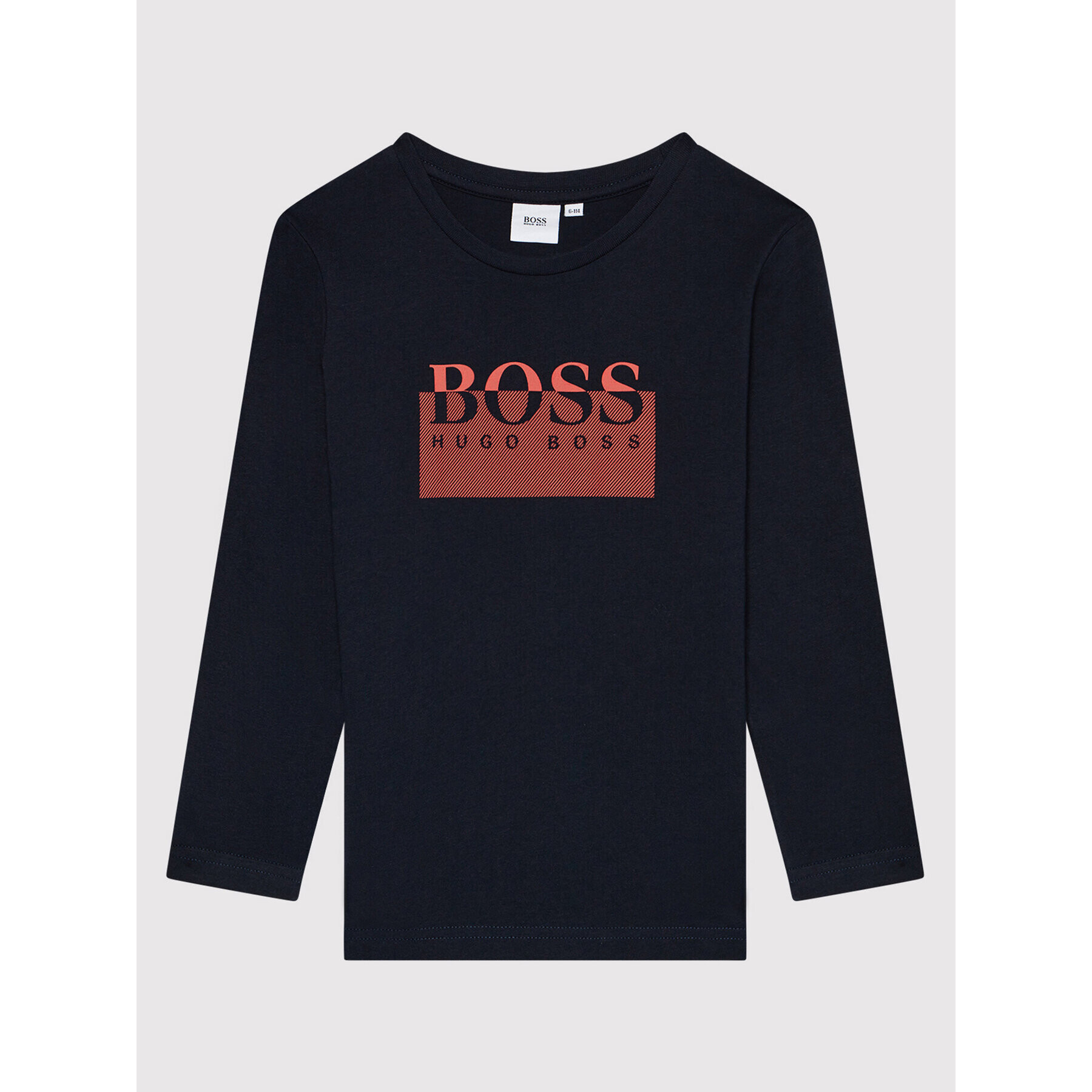 Boss Блуза J25L64 S Тъмносин Regular Fit - Pepit.bg