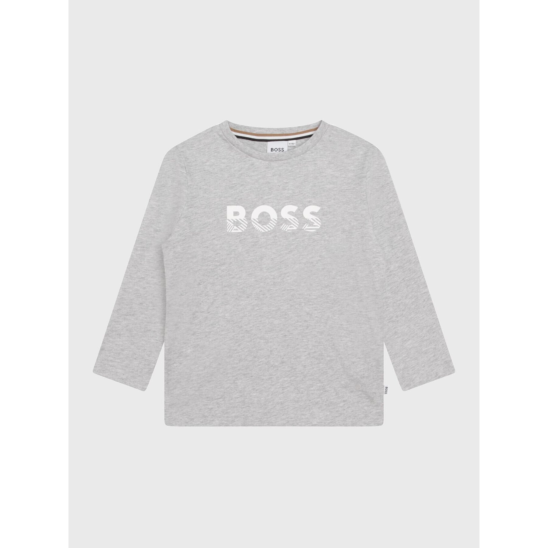 Boss Блуза J25M15 D Сив Regular Fit - Pepit.bg