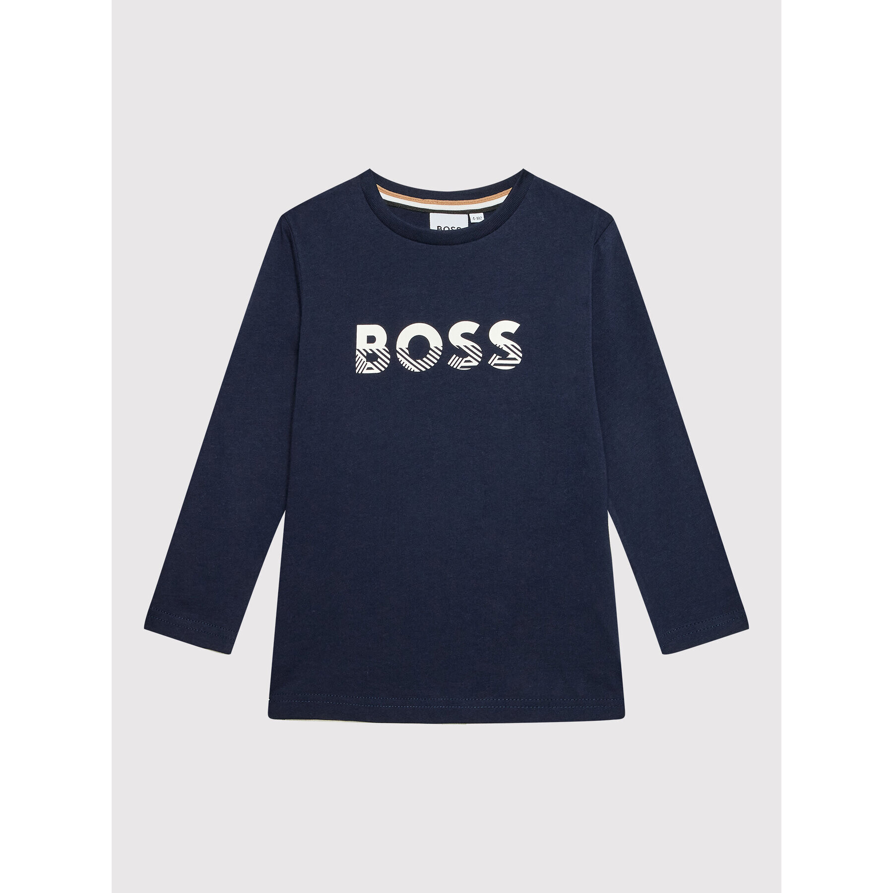 Boss Блуза J25M15 D Тъмносин Regular Fit - Pepit.bg
