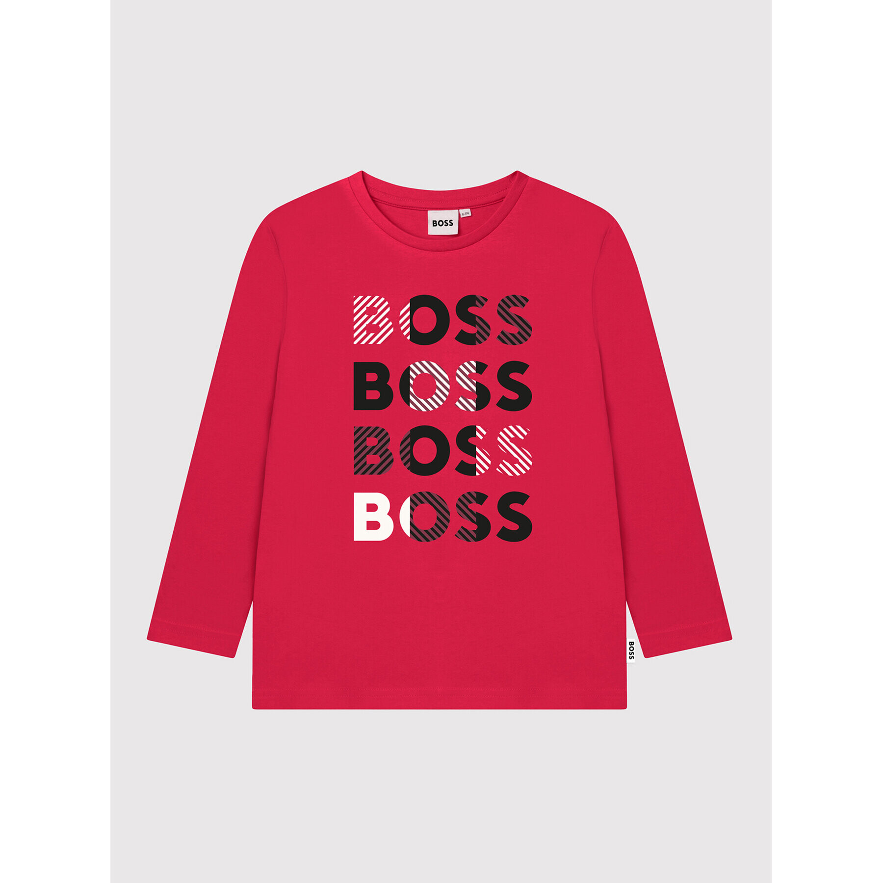 Boss Блуза J25M24 S Червен Slim Fit - Pepit.bg