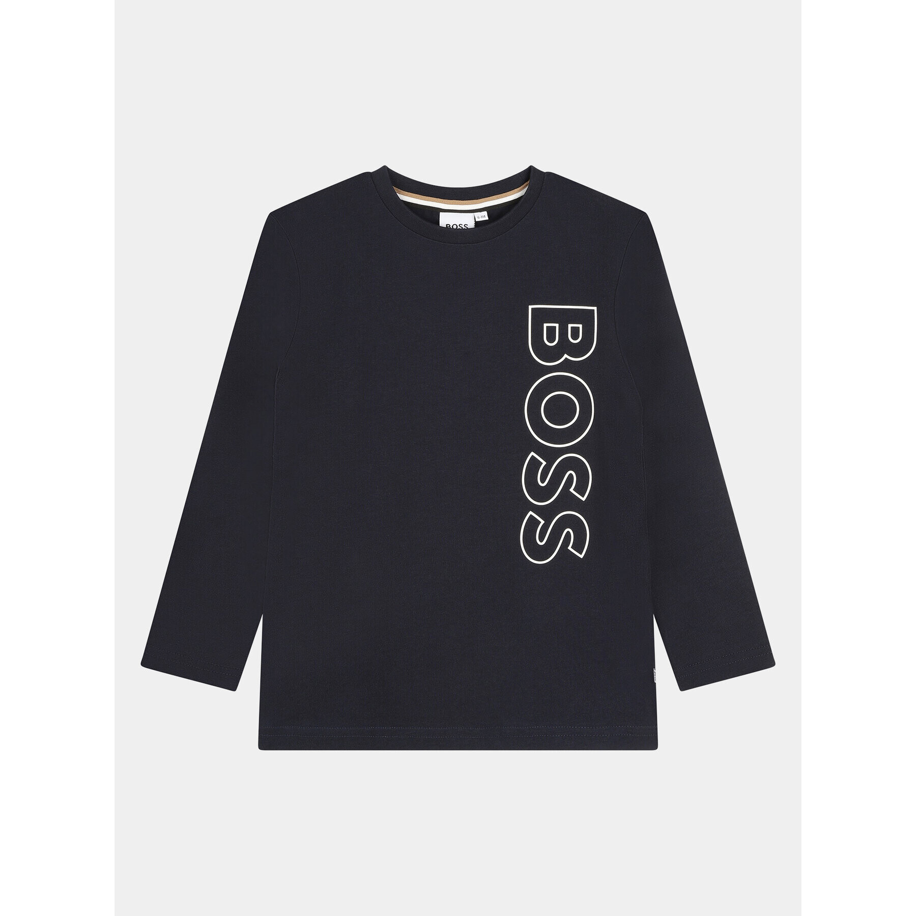 Boss Блуза J25O68 D Тъмносин Regular Fit - Pepit.bg