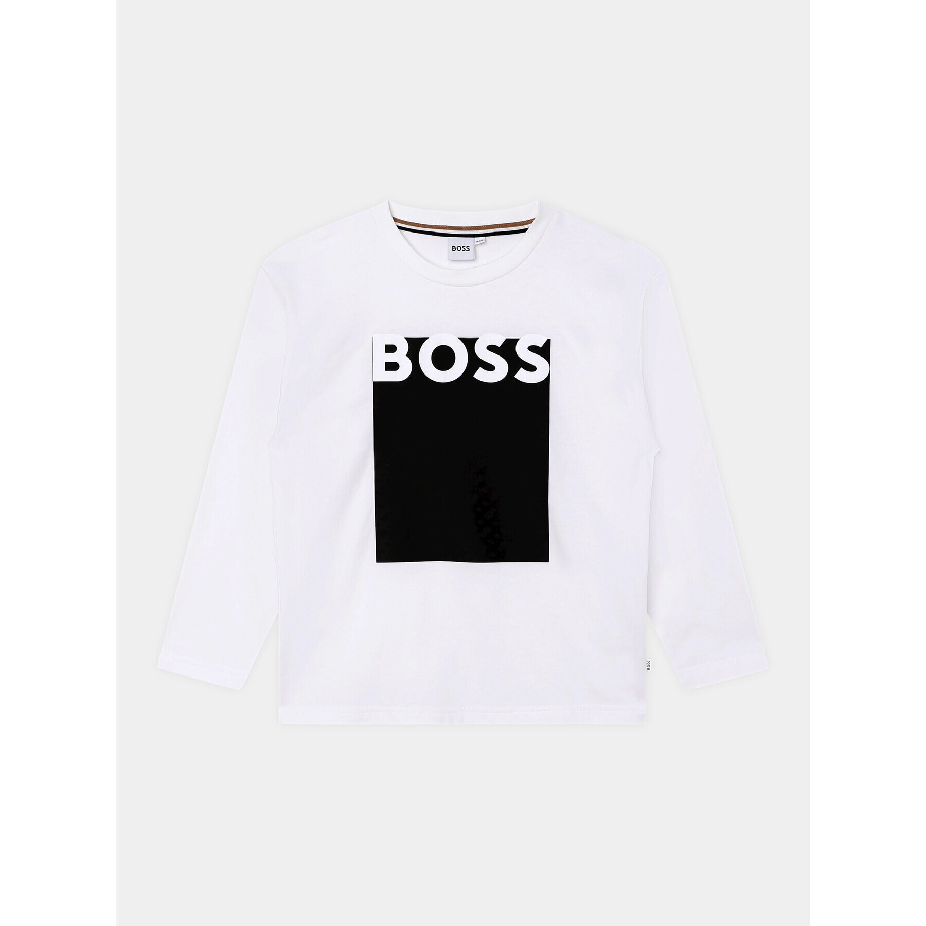 Boss Блуза J25O75 D Бял Loose Fit - Pepit.bg