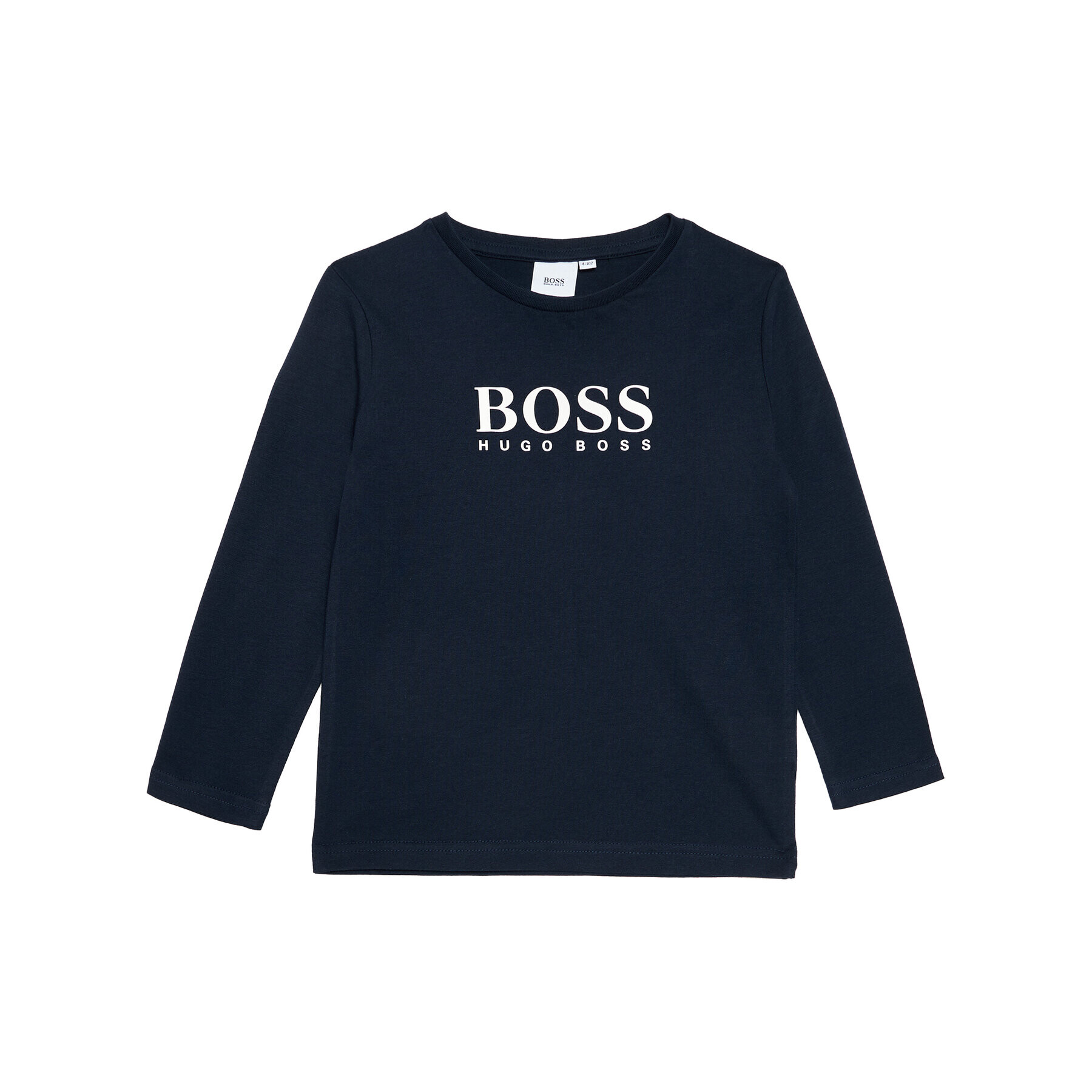 Boss Блуза J25P21 D Тъмносин Regular Fit - Pepit.bg