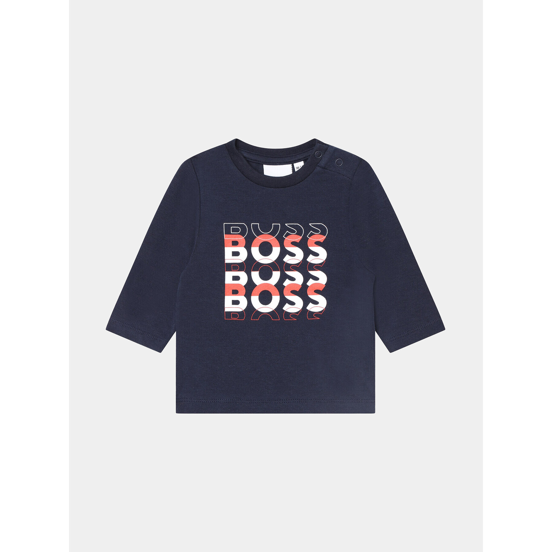 Boss Блуза J95362 Тъмносин Regular Fit - Pepit.bg