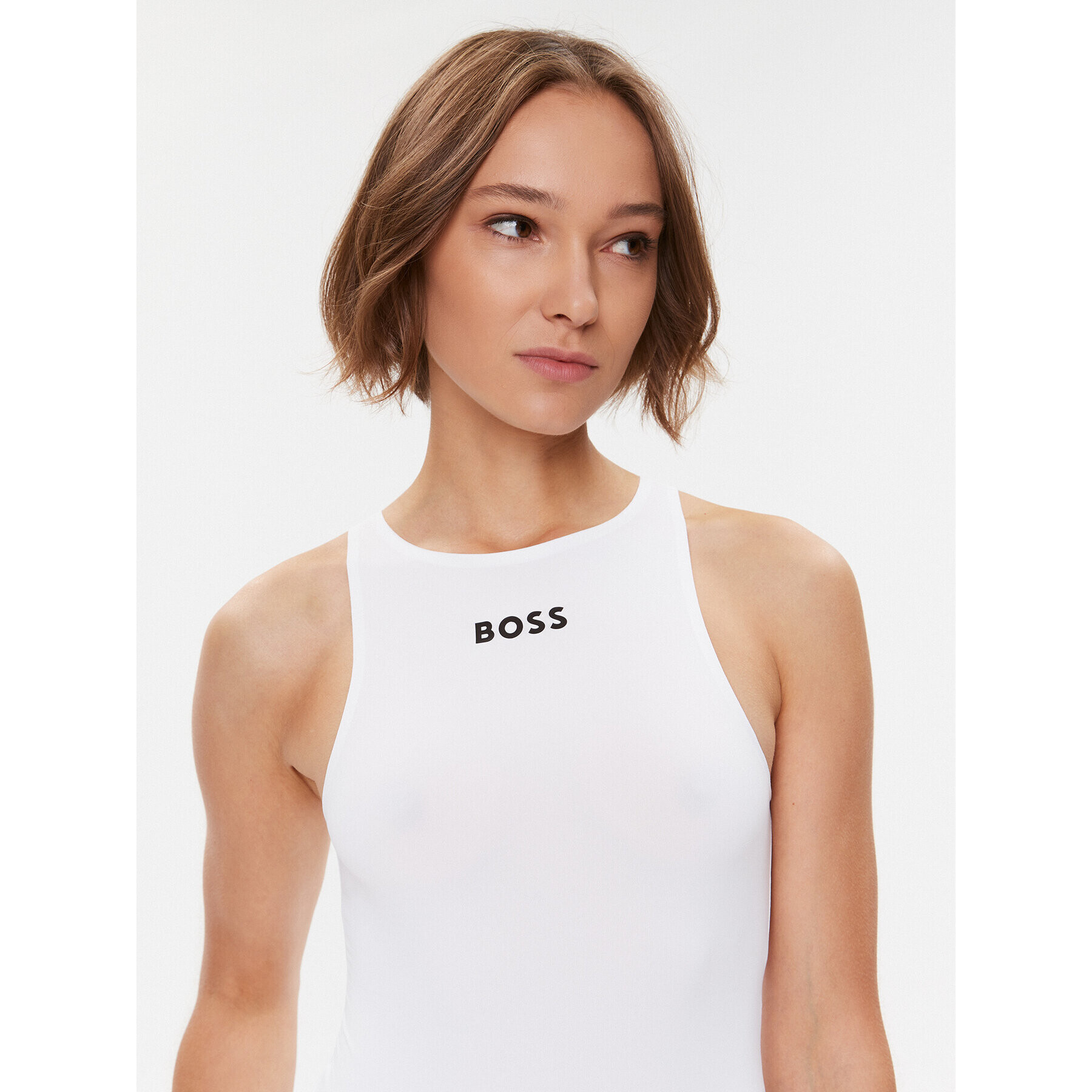 Boss Боди Stmt 50497885 Бял Slim Fit - Pepit.bg