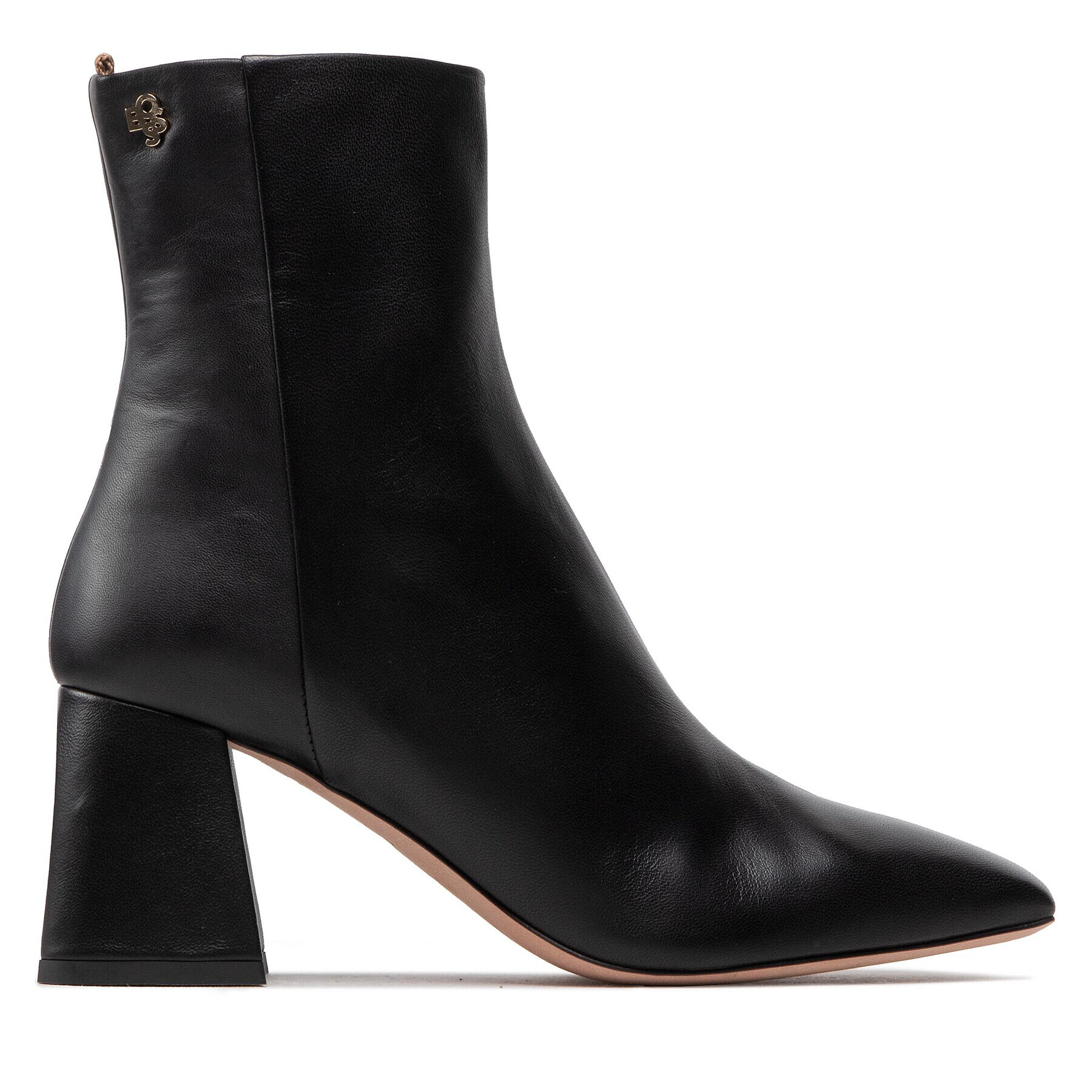 Boss Боти Charlotte Bootie70 50481460 10239116 01 Черен - Pepit.bg