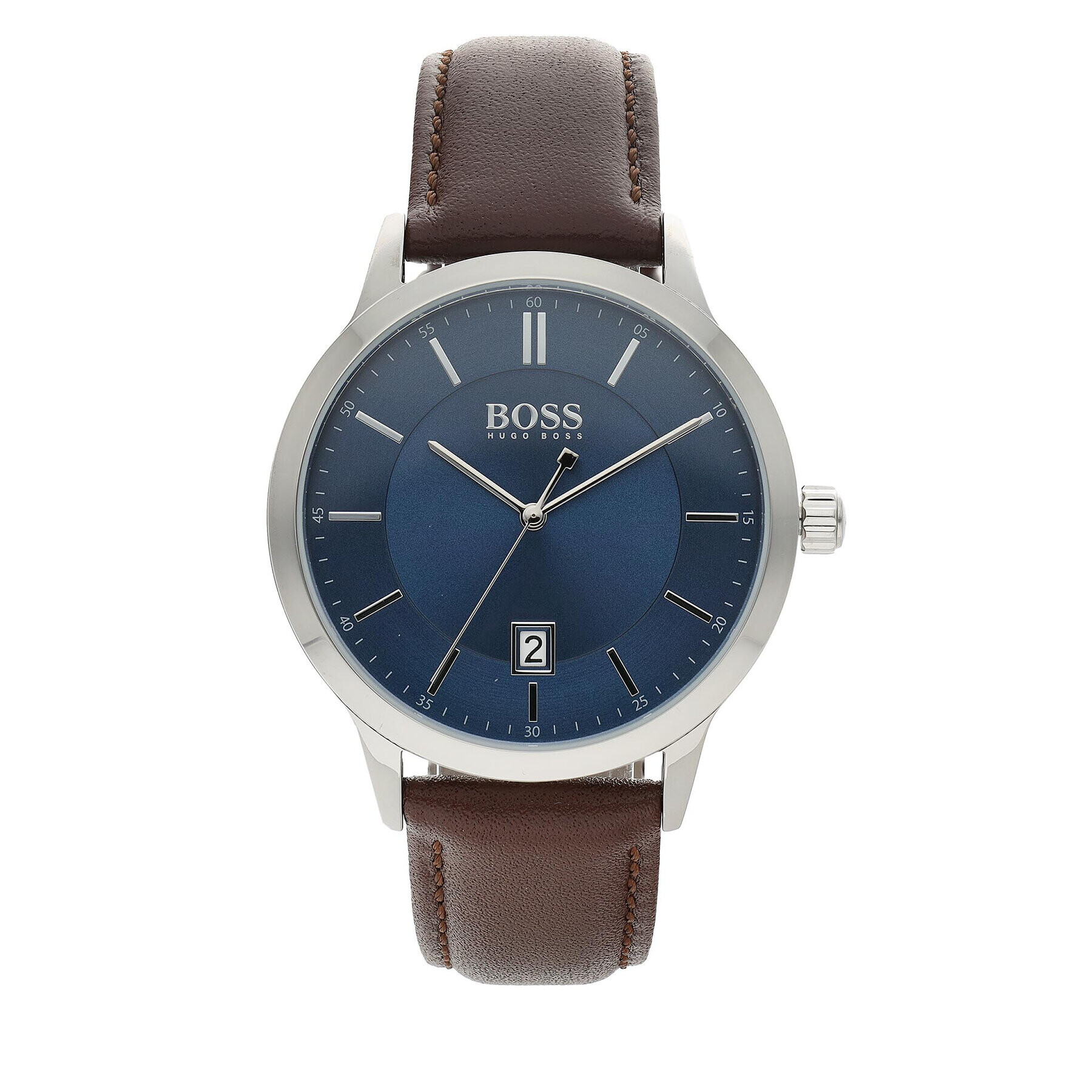 Boss Часовник Officer 1513612 Кафяв - Pepit.bg