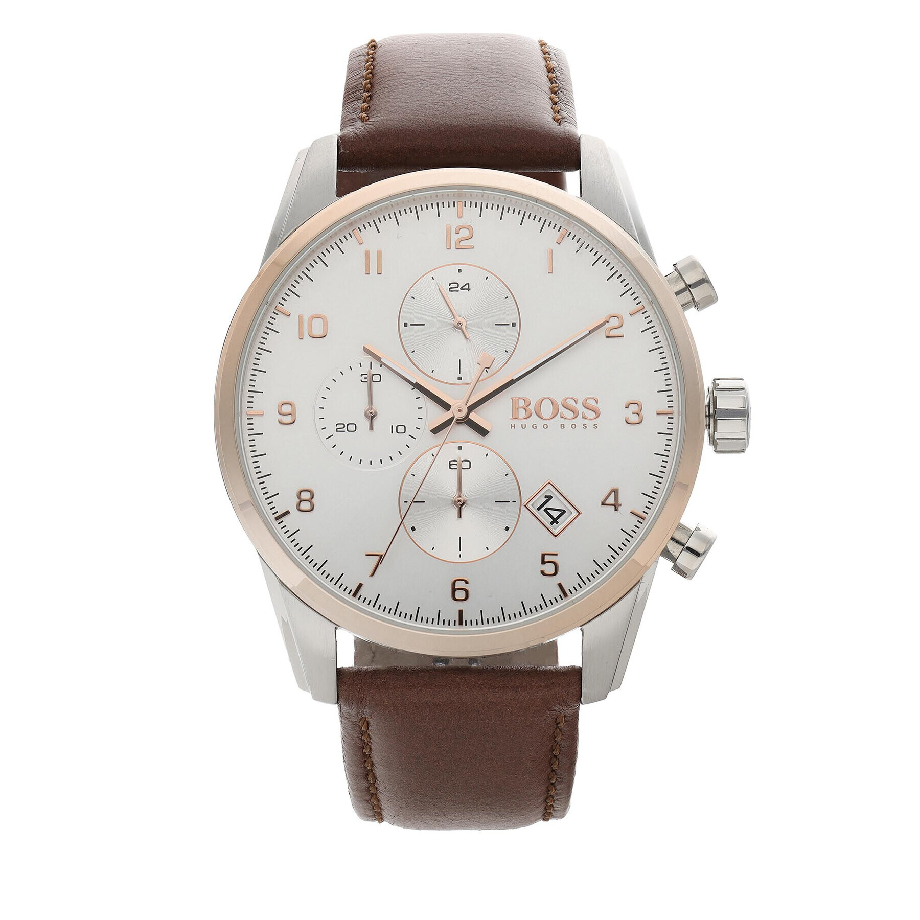 Boss Часовник Skymaster 1513786 Кафяв - Pepit.bg